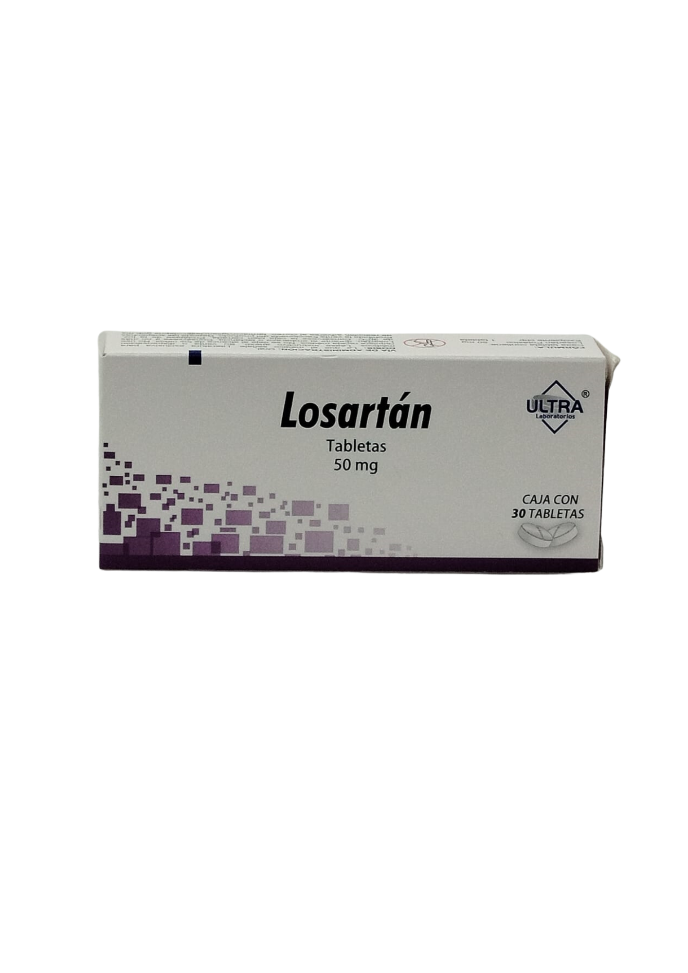 MEX-LOSARTAN 50MG X 30 TABS EXP-03\2027 (ULTRA) GST