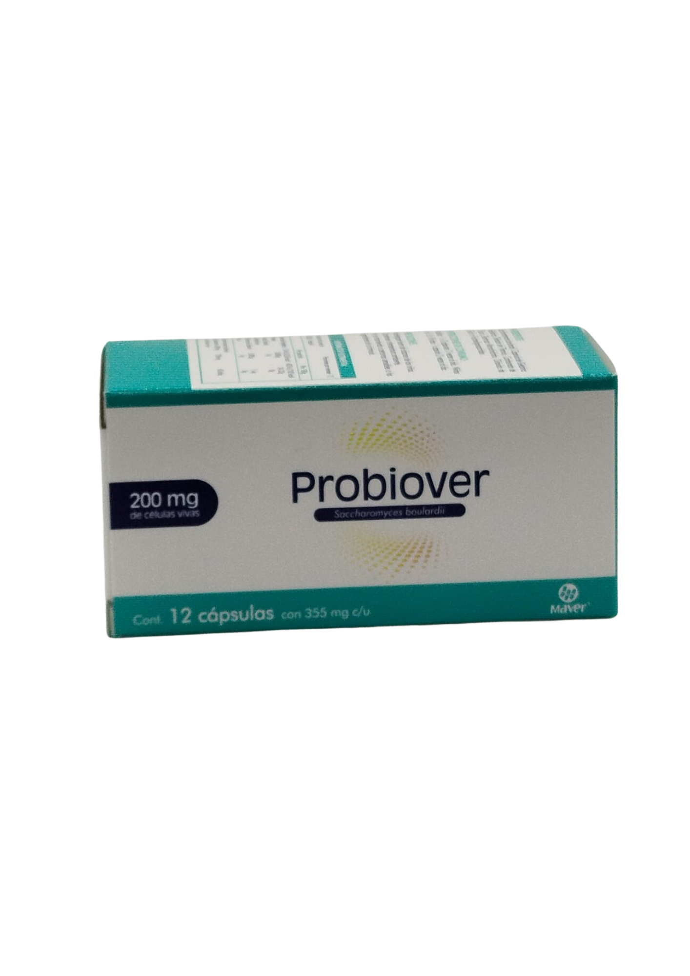 MEX-PROBIOVER 200MG/355MG X 12 CAPS EXP-12\2026 (MAVER) GST