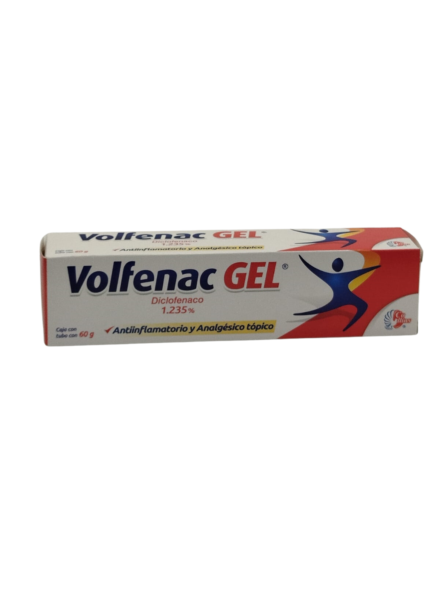 MEX-VOLFENAC GEL 1.235% 60G