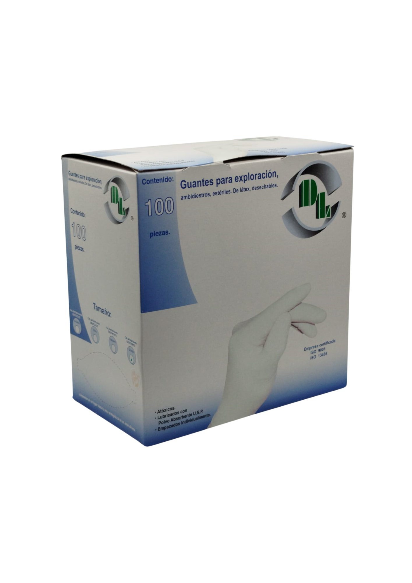 MEX-STERILE GLOVES LATEX LARGE (BOX OF 100)
