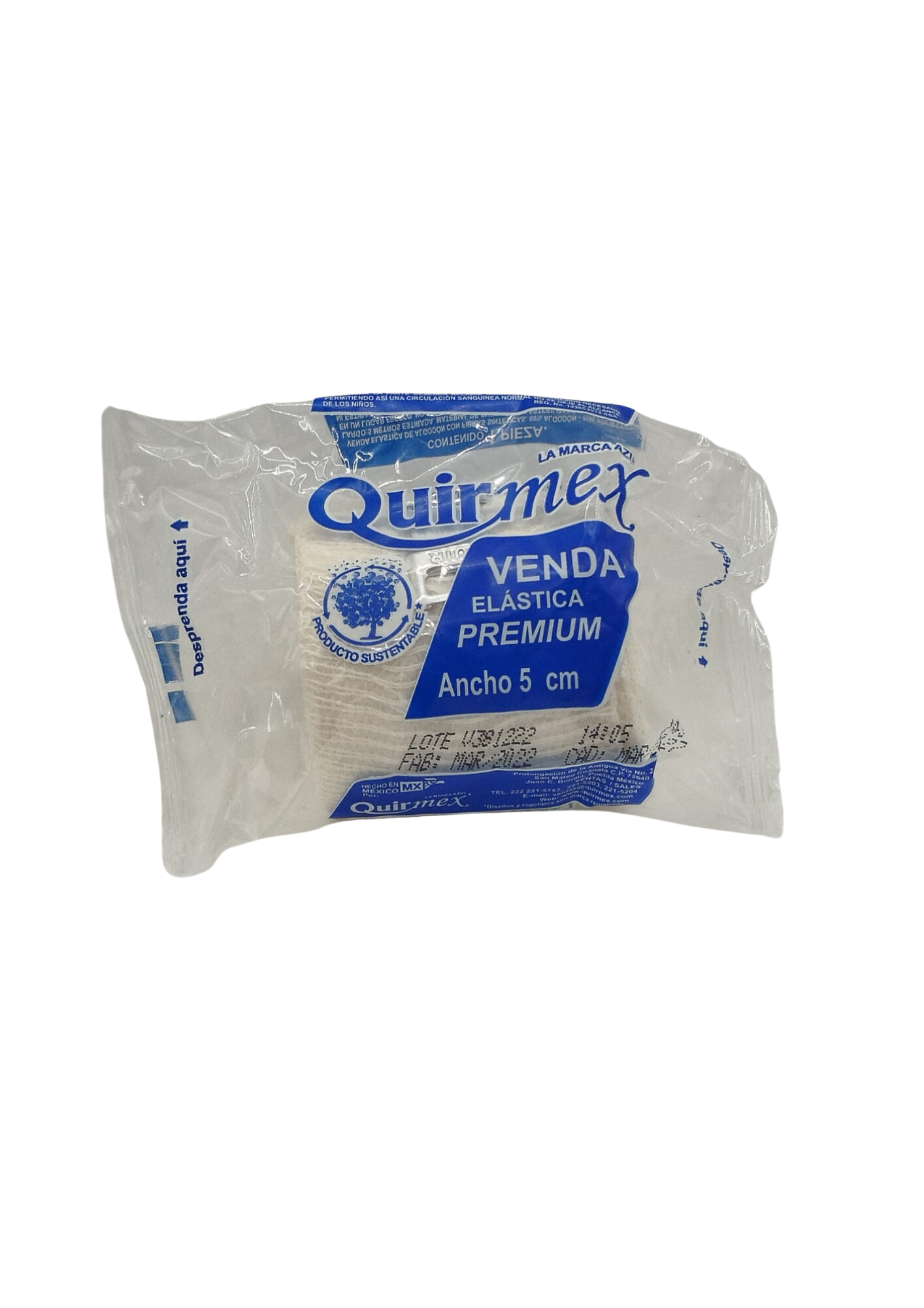 MEX-VENDA ELASTICA PREMIUM 5CM X 1PC