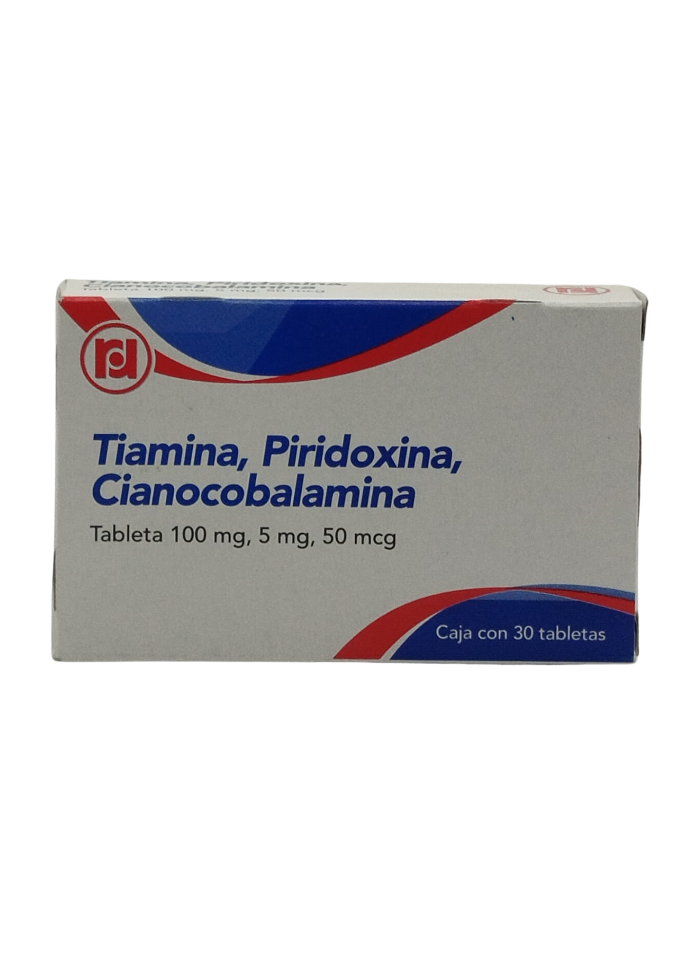 MEX-TIAMINA, PIRIDOXINA, CIANOCOBALAMINA 100MG/5MG/50MG X 30 TABS