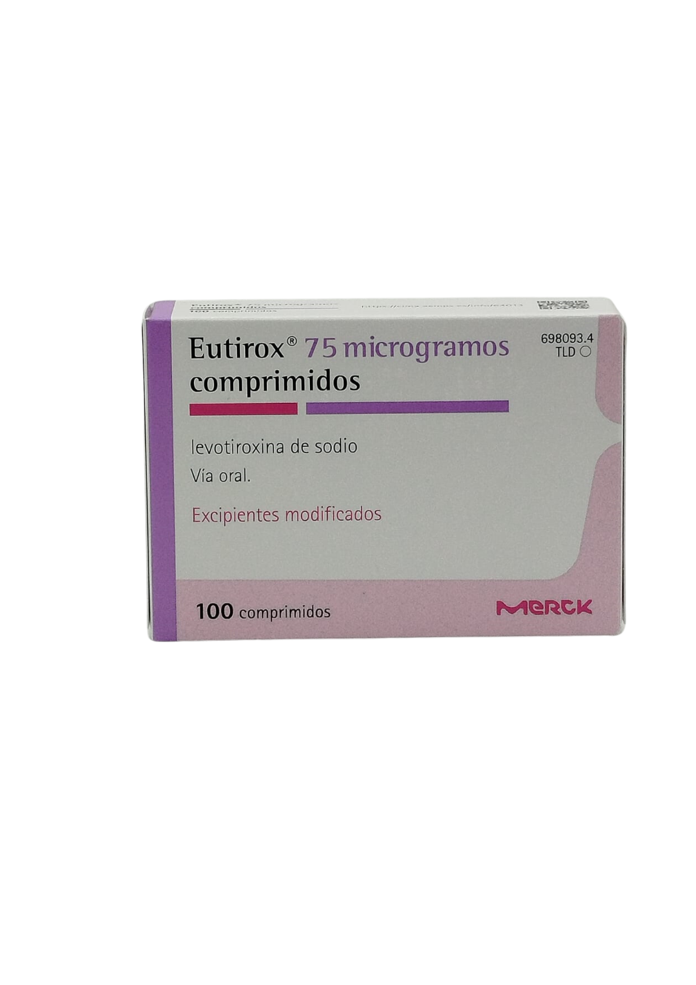 SP-EUTIROX 75MCG X 100 COMP EXP-01\2027 (MERCK) GST