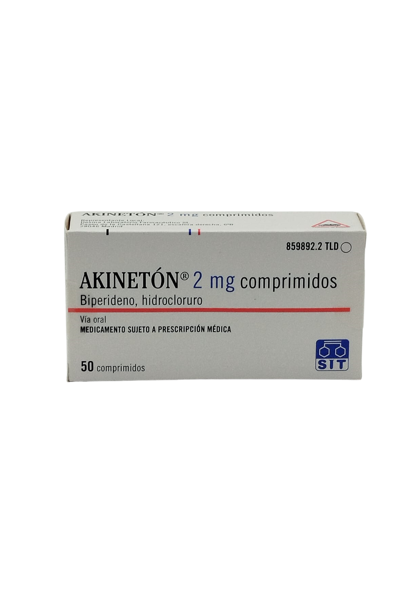 SP-AKINETON 2MG X 50 COMP