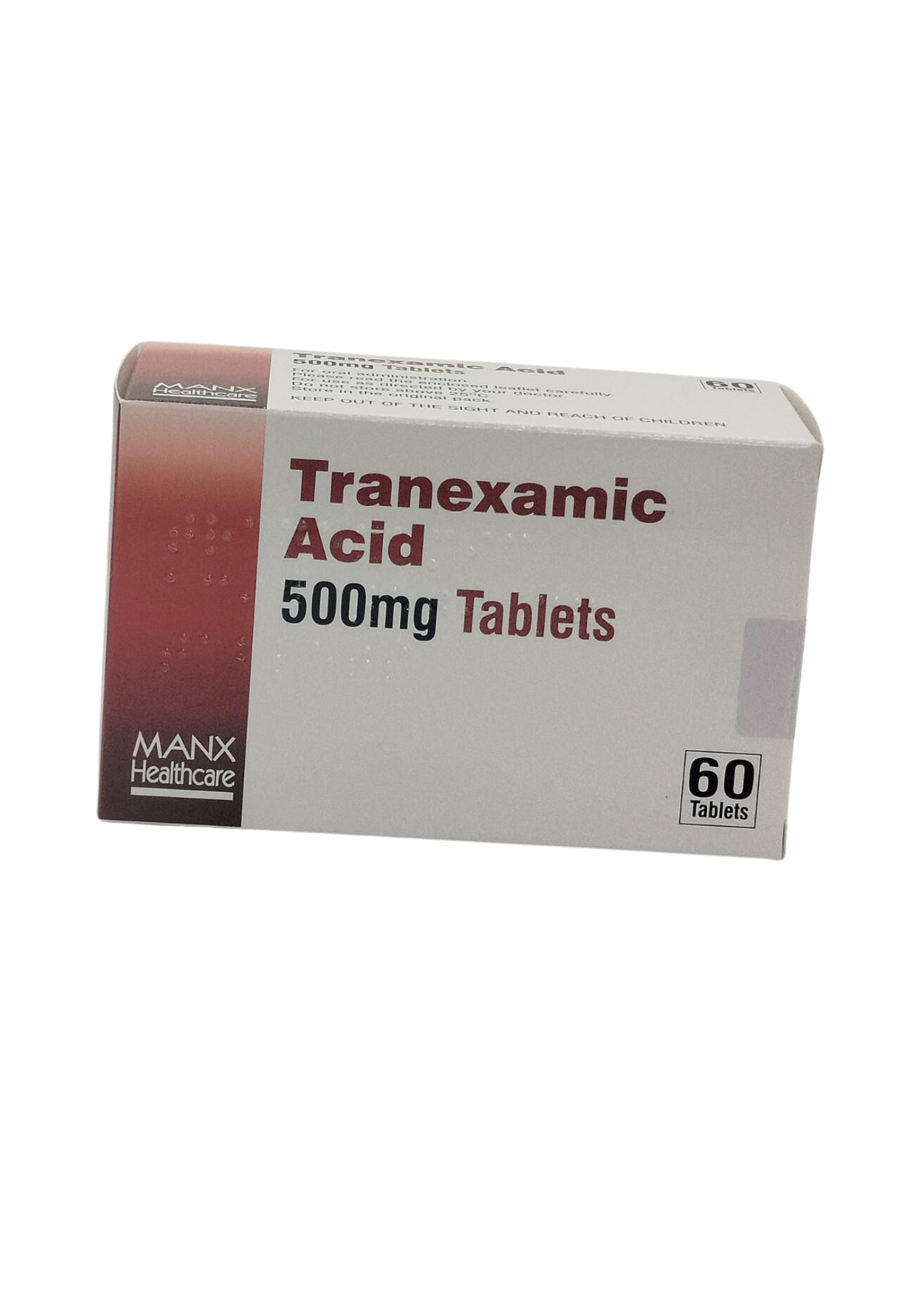 UK-TRANEXAMIC ACID 500MG X 60 TABS  (MANX HEALTHCARE)