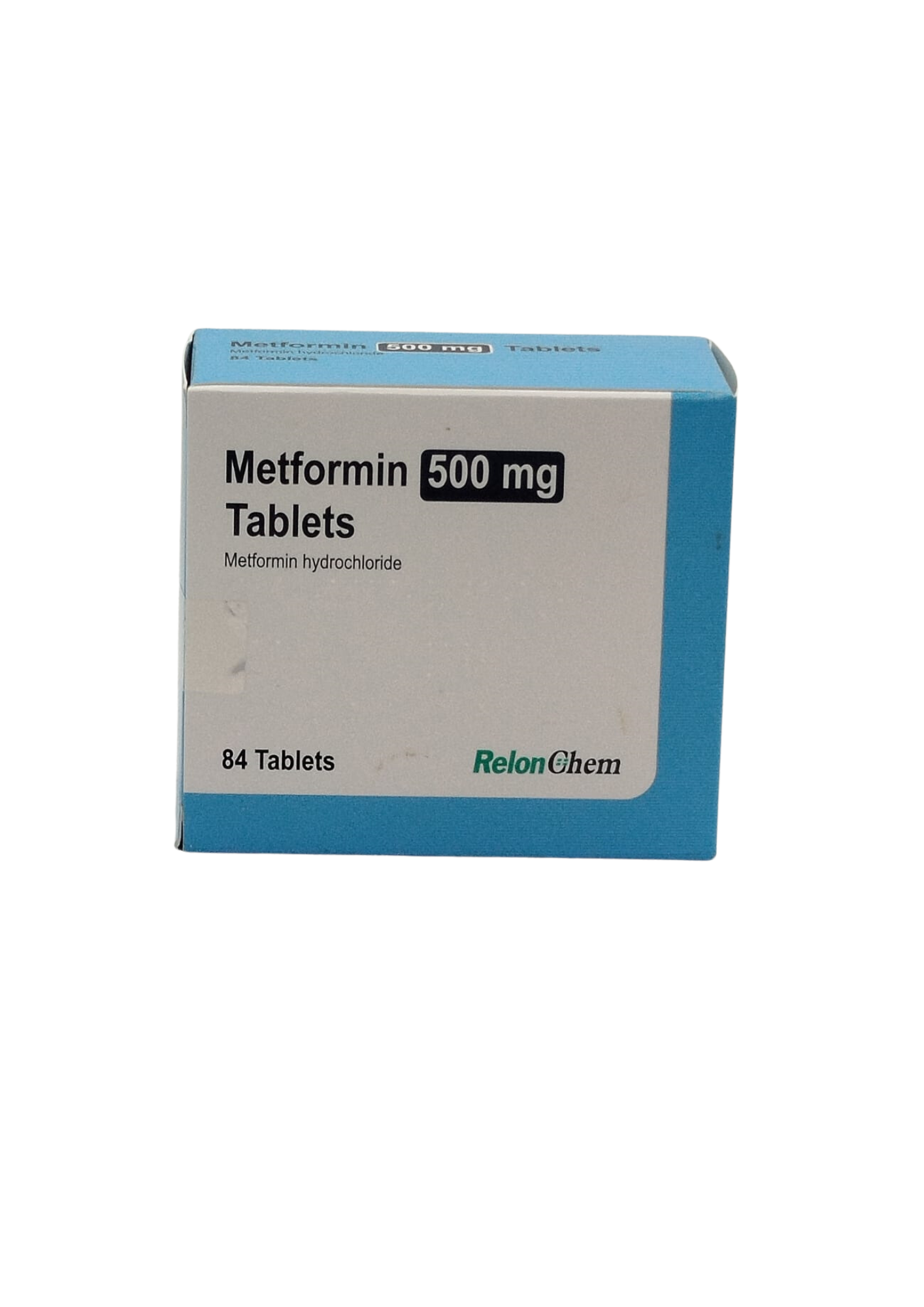 UK-METFORMIN HYDROCHOLORIDE 500MG X 84 TABS EXP-07\2027 (RELONCHEM) GST
