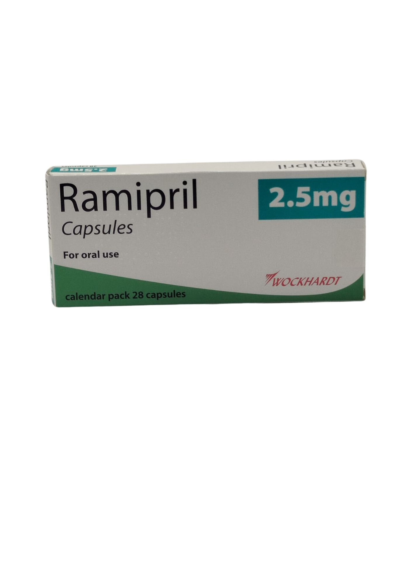 UK-RAMIPRIL 2.5MGX 28 CAPS EXP-03\2027 (WOCKHARDT) GST