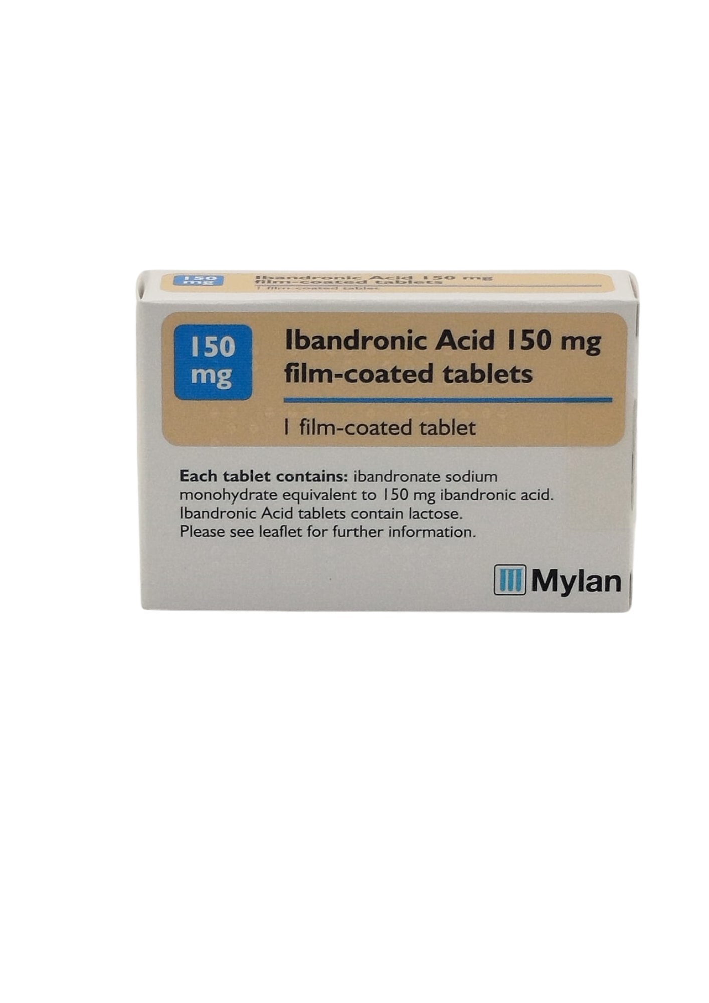 UK-IBANDRONIC ACID 150MG X 1 TAB EXP-07\2026 (MYLAN) GST