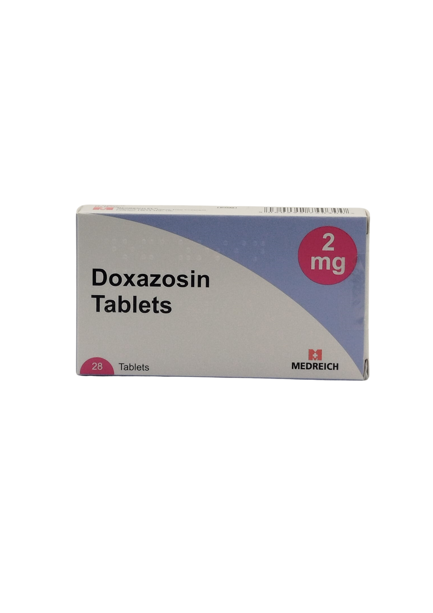 UK-DOXAZOSIN 2MG X 28 TABS EXP-12\2026(MEDREICH) GST