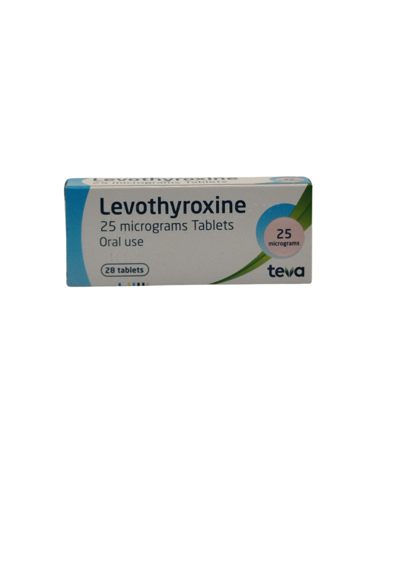 UK-LEVOTHYROXINE 25MCG X 28 TABS (TEVA)