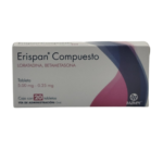 MEX-ERISPAN COMPUESTO 5.00MG/0.25MG X 20 TABS