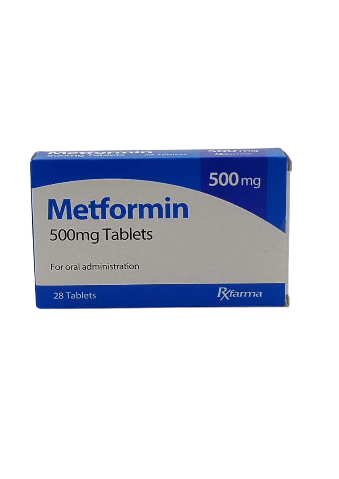 UK-METFORMIN HYDROCHLORIDE 500MG X 28 TABS EXP-09\2027 (RXFARMA) GST