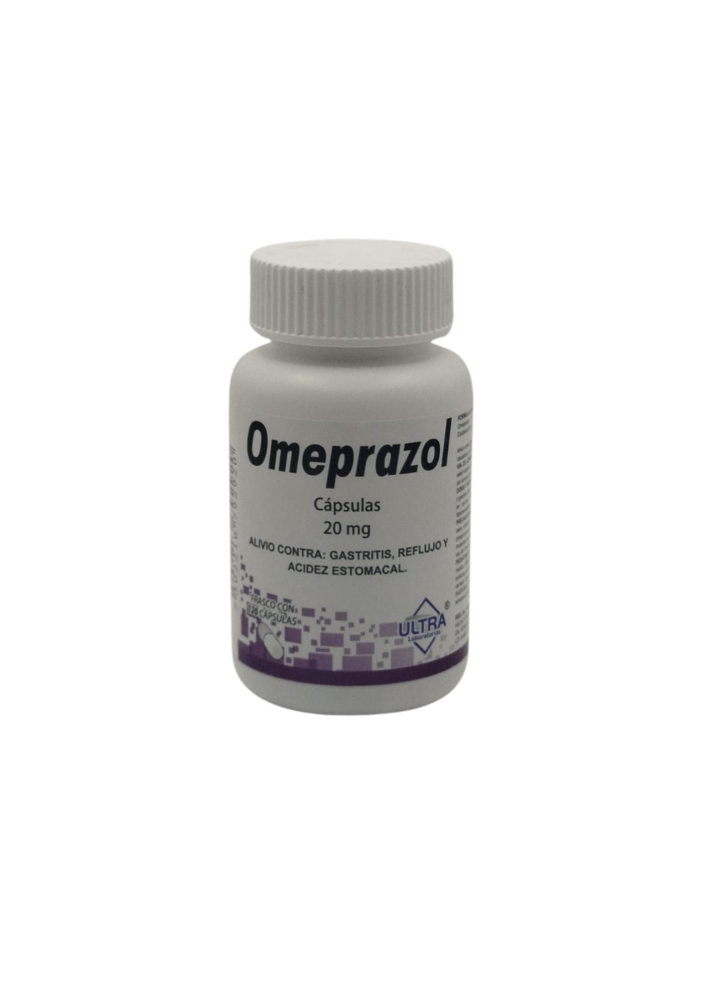 MEX-OMEPRAZOL 20MG X 120 CAPS  EXP-02\2028 (ULTRA) GST