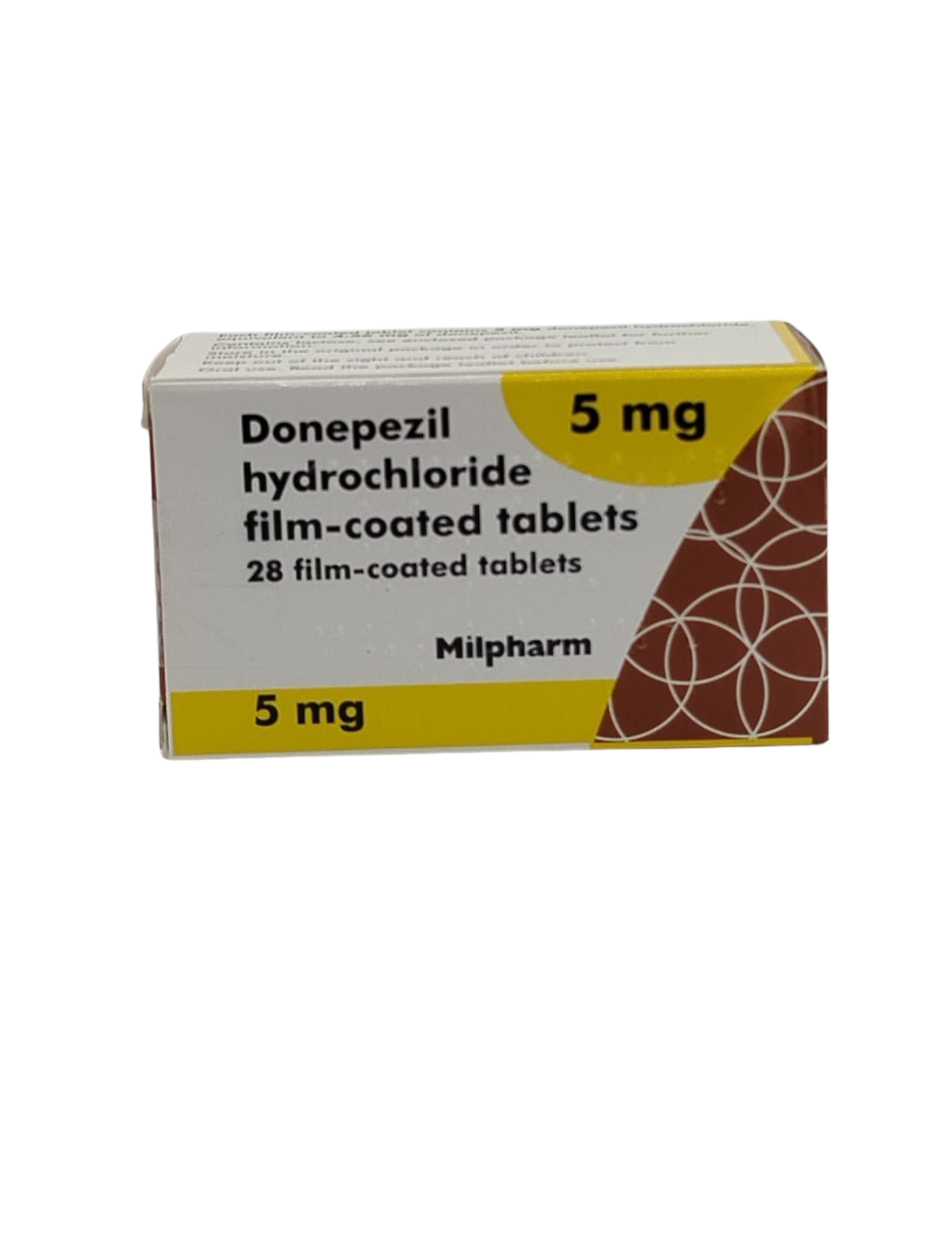 UK-DONEPEZIL HYDROCHLORIDE 5MG X 28 TABS EXP-10\2026 (MILPHARM) GST