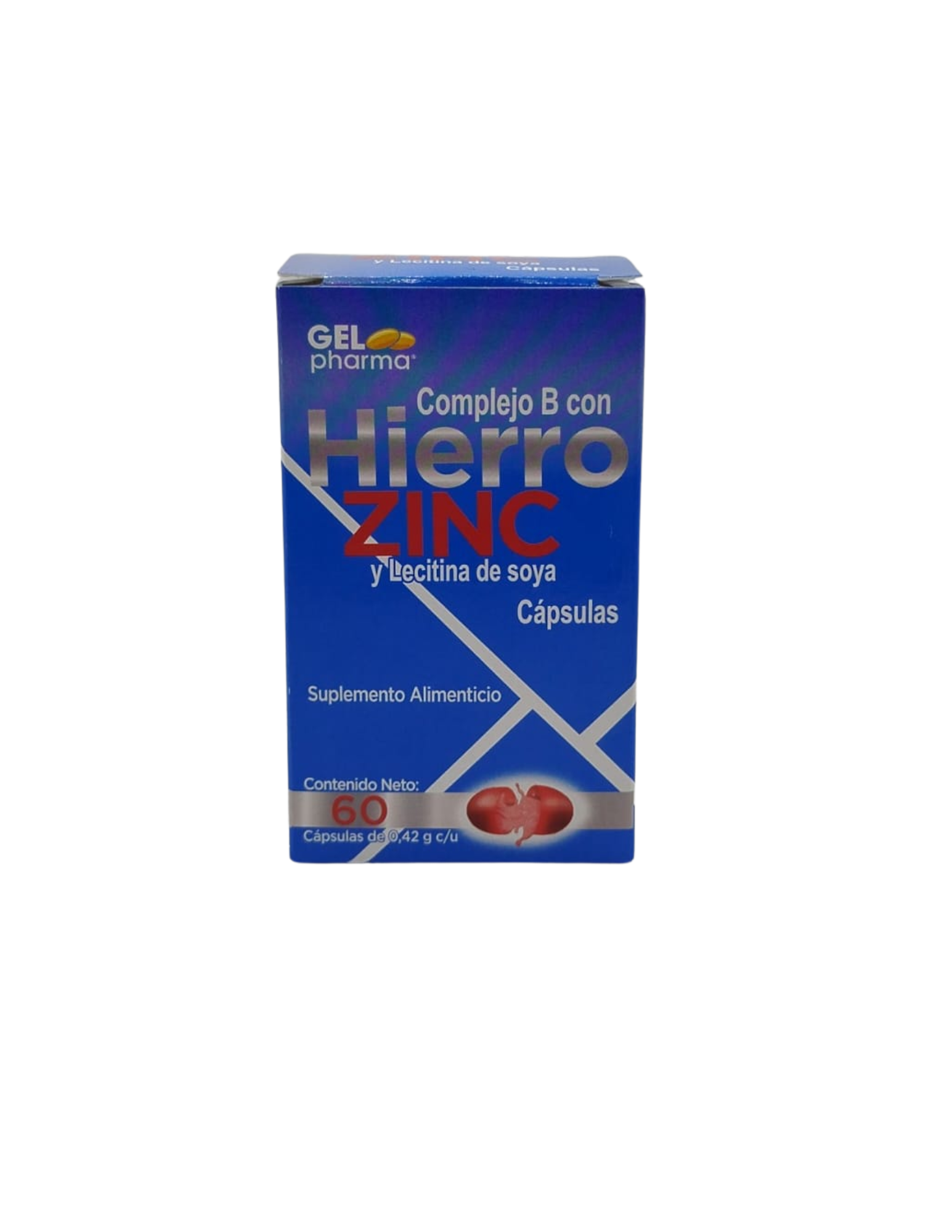 MEX-COMPLEJO B CON HIERRO / ZINC 0.42G X 60 CAPS