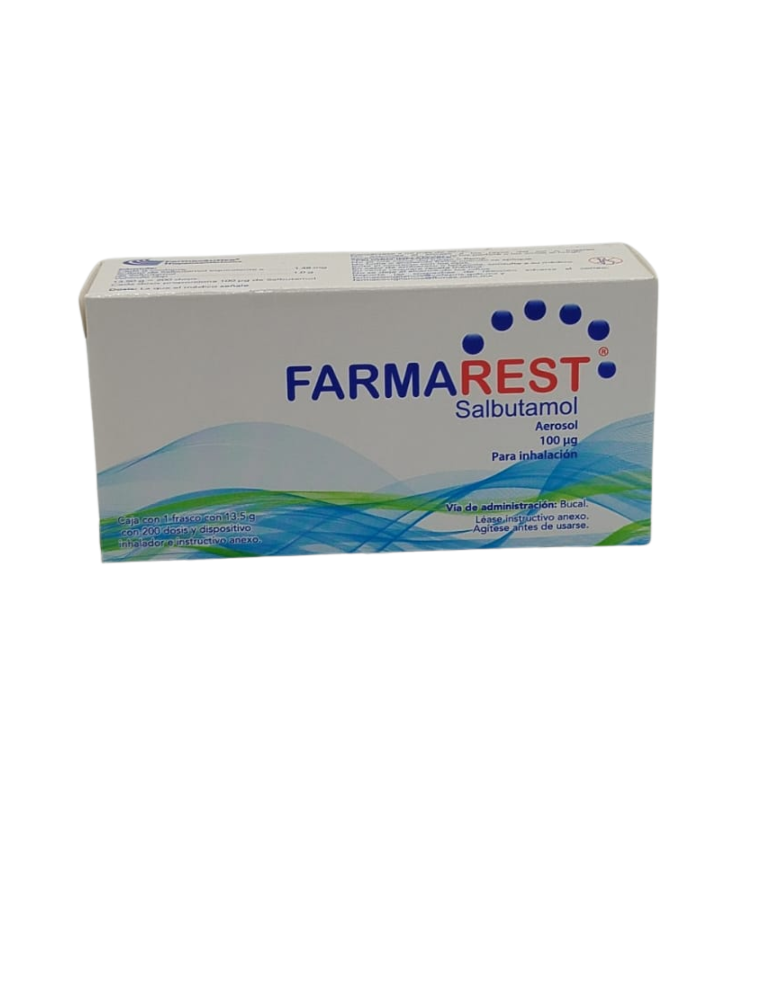 MEX-FARMAREST AEROSOL INHALER 100PG 200 DOSE