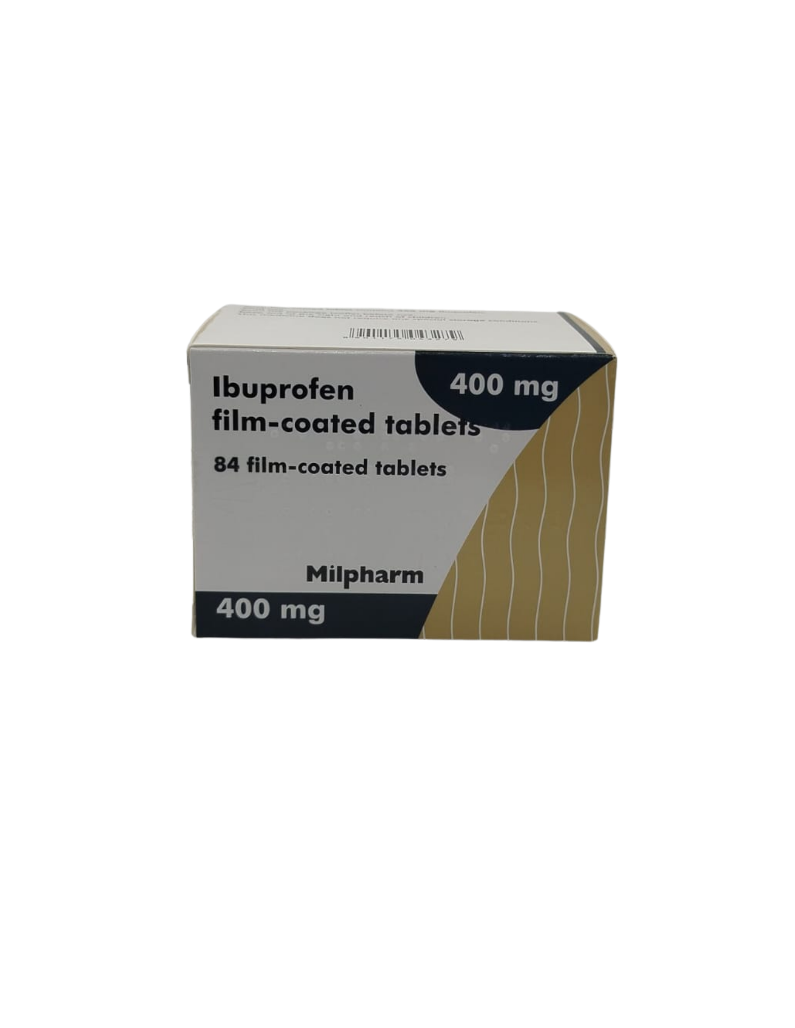UK-IBUPROFEN 400MG X 84 TABS (MILPHARM) EXP-01\2028