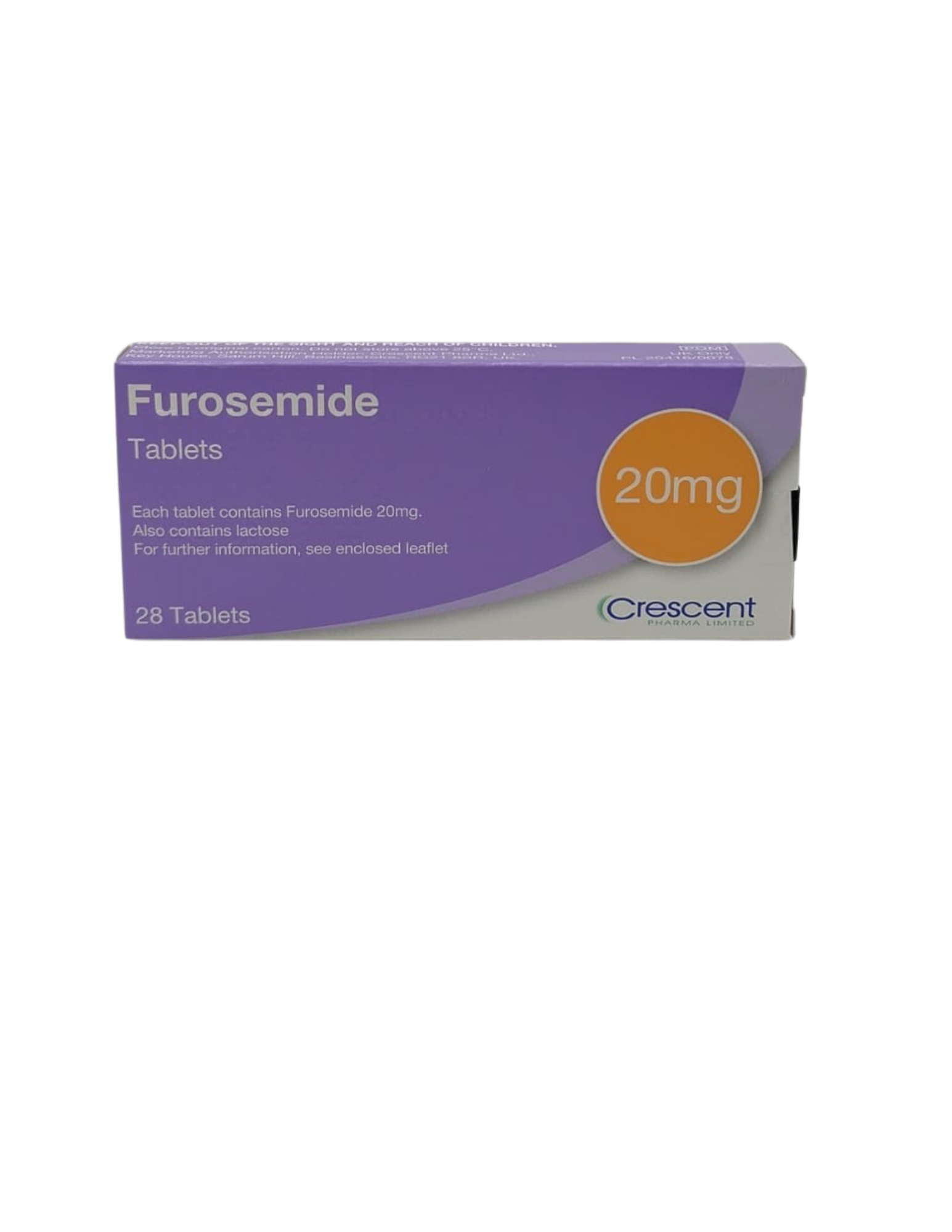 UK-FUROSEMIDE 20MG X 28 TABS (CRESCENT) EXP-09\2027