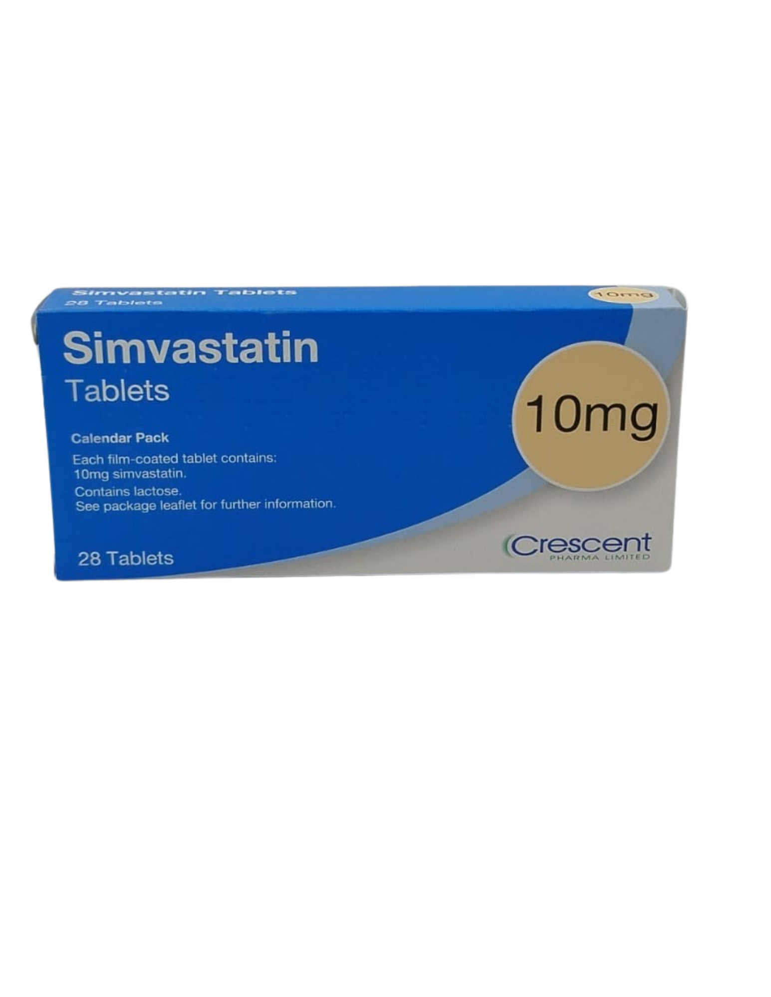 UK-SIMVASTATIN 10MG X 28 TABS (CRESCENT) EXP-11\2027