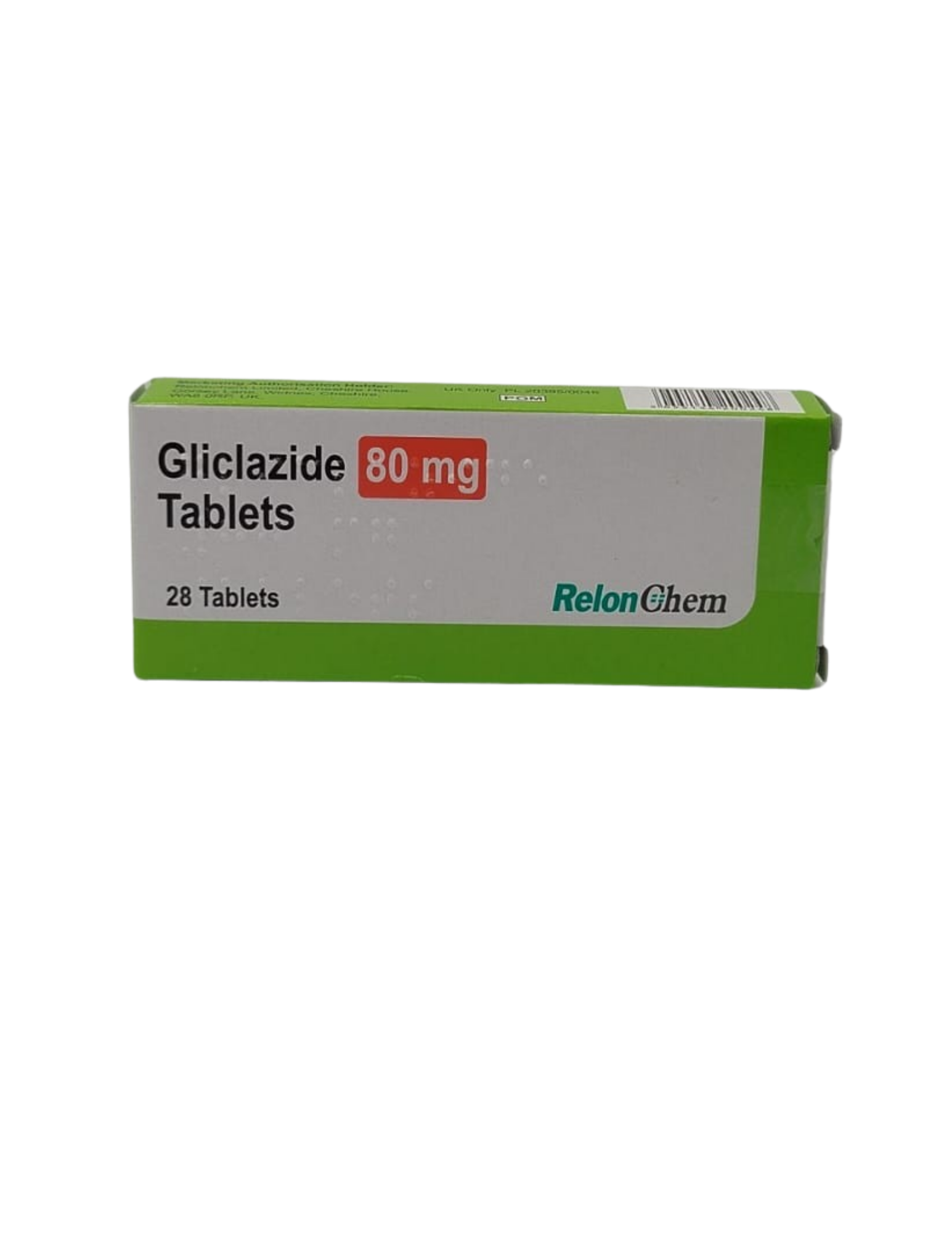 UK-GLICLAZIDE 80MG X 28 TABS (RELONCHEM) EXP-05\2028