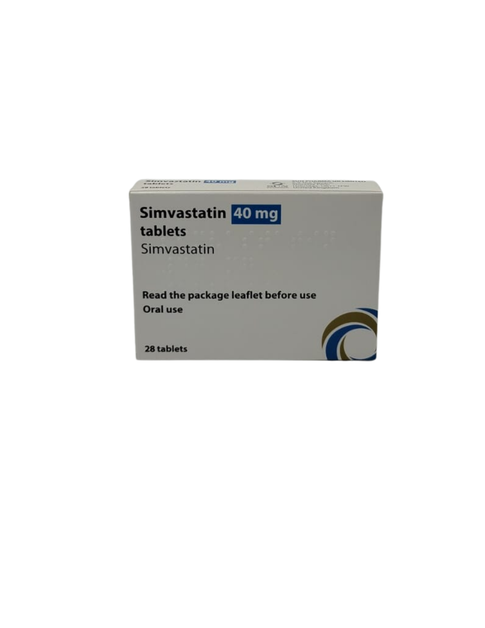 UK-SIMVASTATIN 40MG X 28 TABS (SUN PHARMA) EXP-04\2028