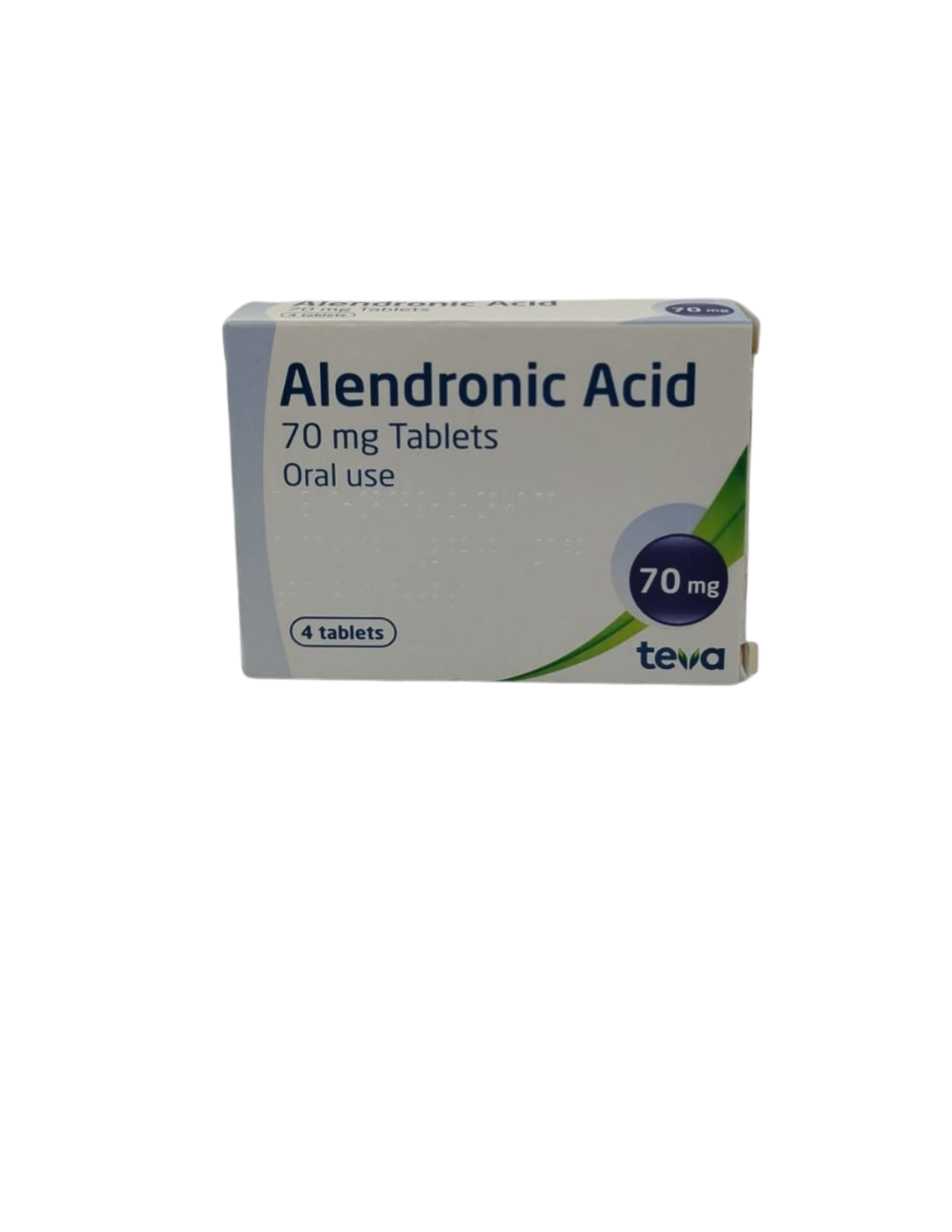 UK-ALENDRONIC ACID 70MG X 4 TABS (TEVA) EXP-09\2028