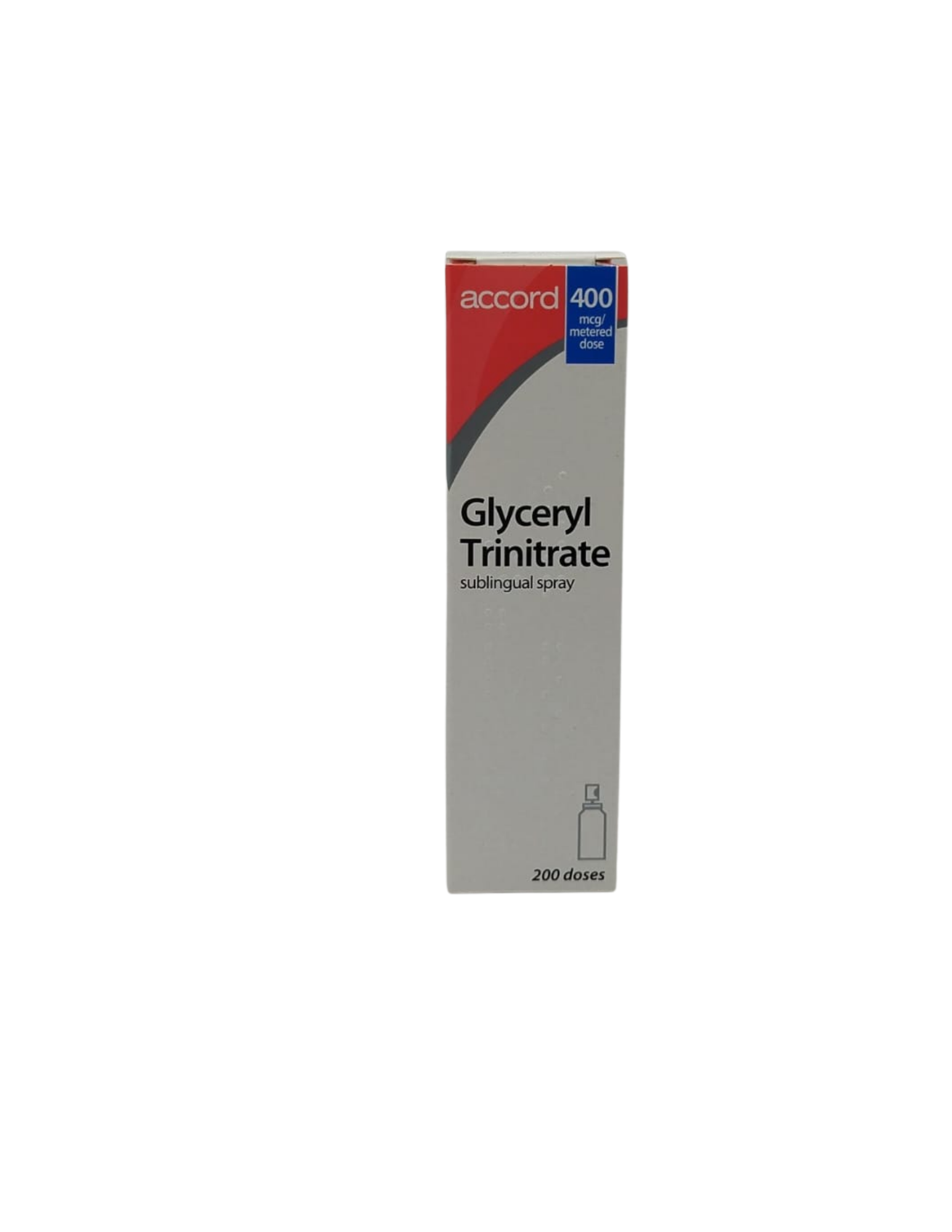 UK-GLYCERYL TRINITRATE SUBLINGUAL PUMP SPRAY 0.4MG (ACCORD) EXP-06\2028