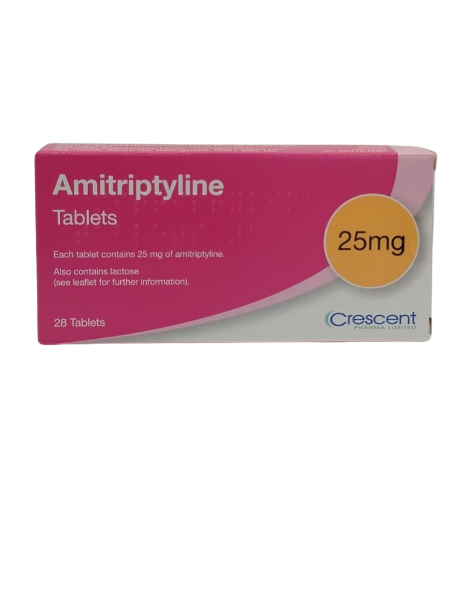 UK-AMITRIPTYLINE 25MG X 28 TABS (CRESCENT)