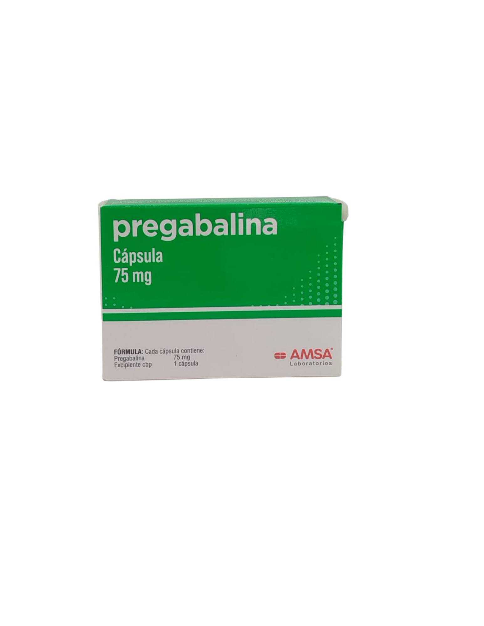 MEX-PREGABALINA 75MG X 28 CAPS