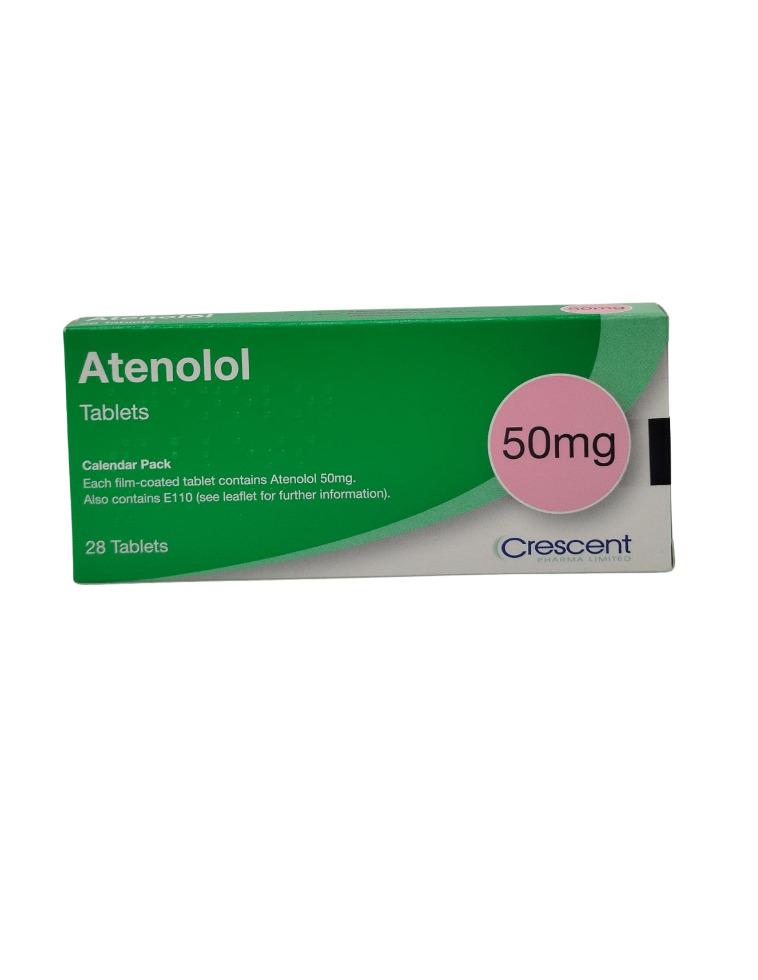 UK-ATENOLOL 50MG X 28 TABS (CRESCENT)