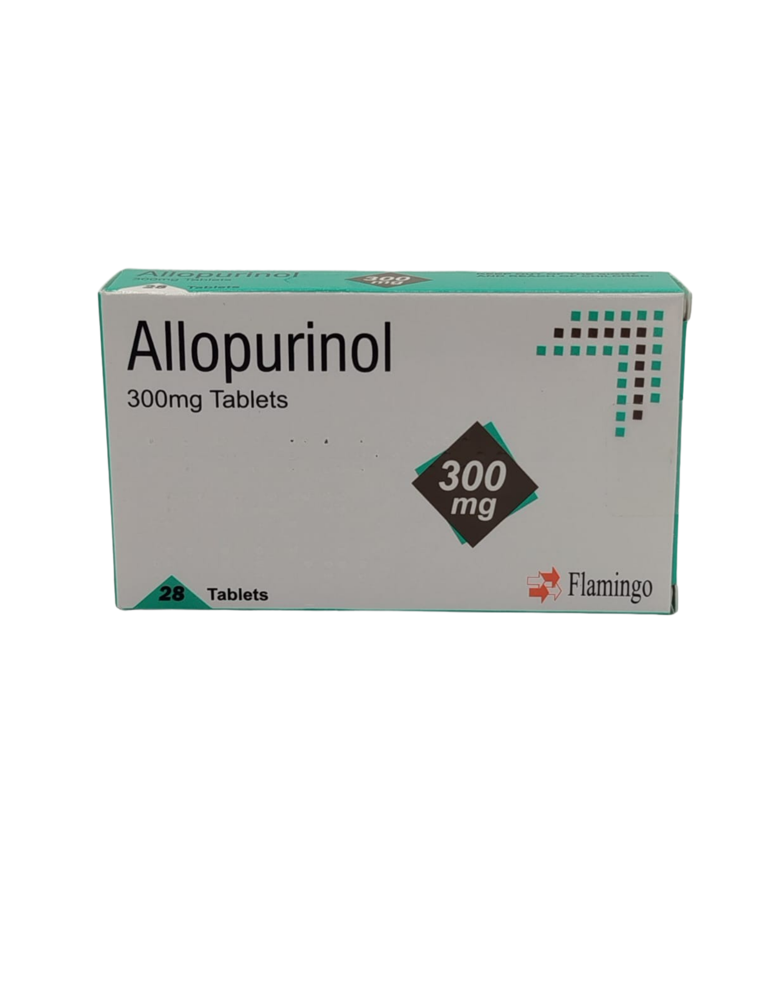 UK-ALLOPURINOL 300MG X 28 TABS (FLAMINGO)
