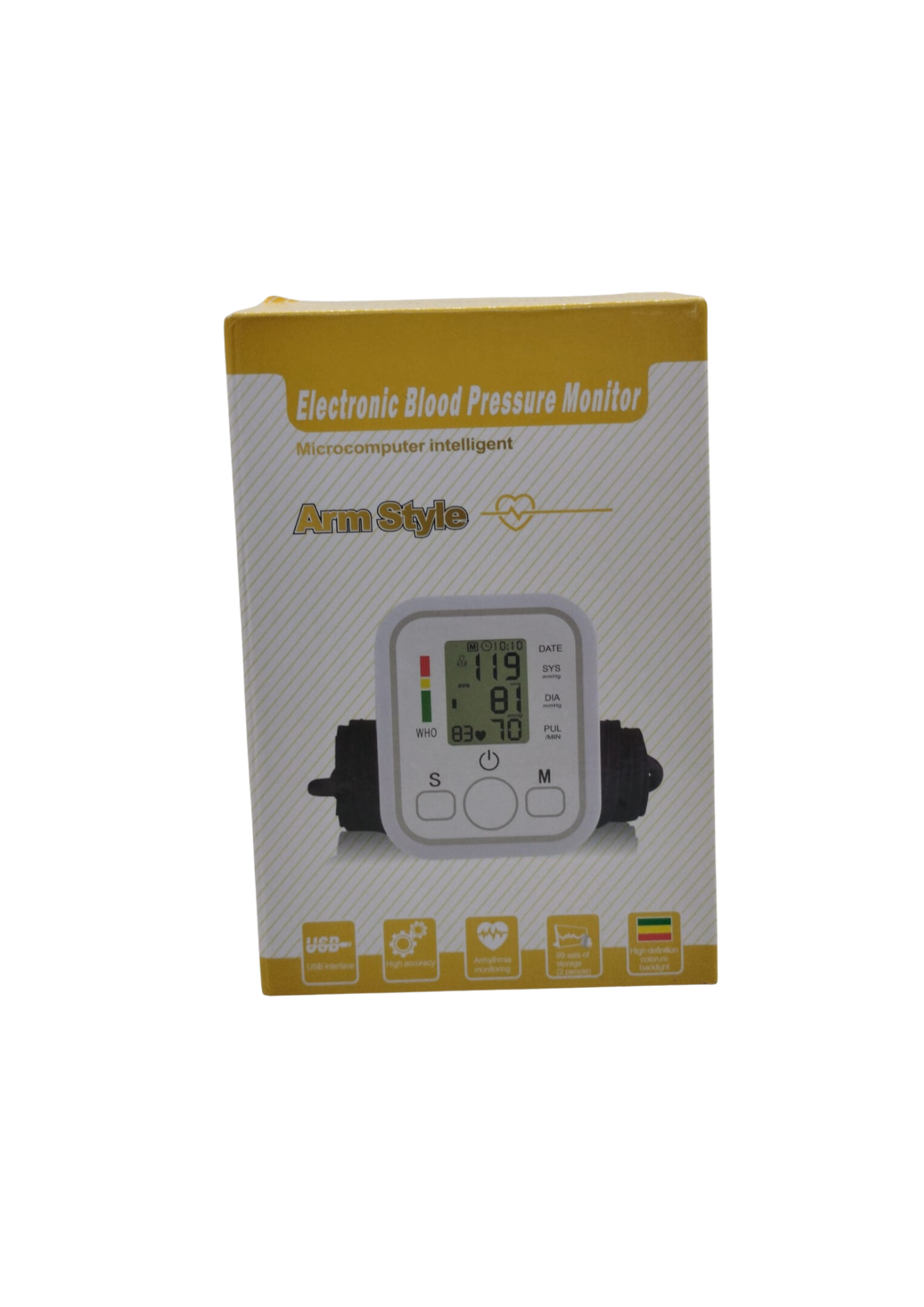 MC-ELECTRONIC BLOOD PRESSURE MONITOR (ARM STYLE)