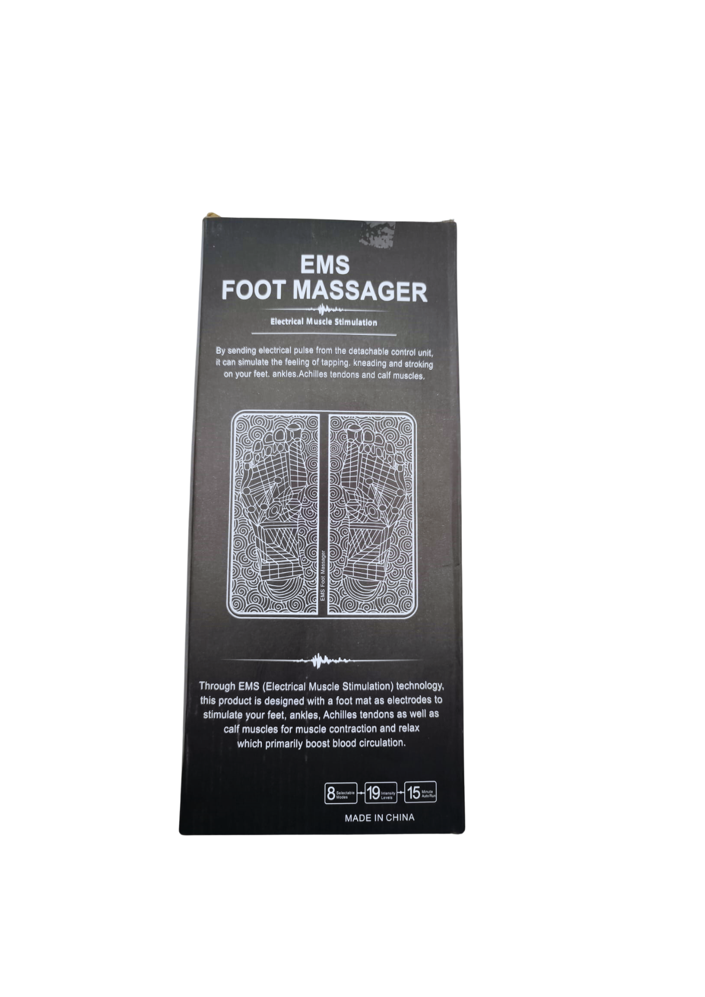 MC-EMS FOOT MASSAGER (ELECTRICAL MUSCLE STIMULATION)