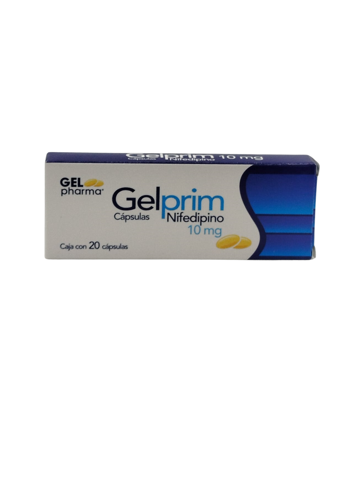 MEX-GELPRIM 10MG X 20 CAPS GST