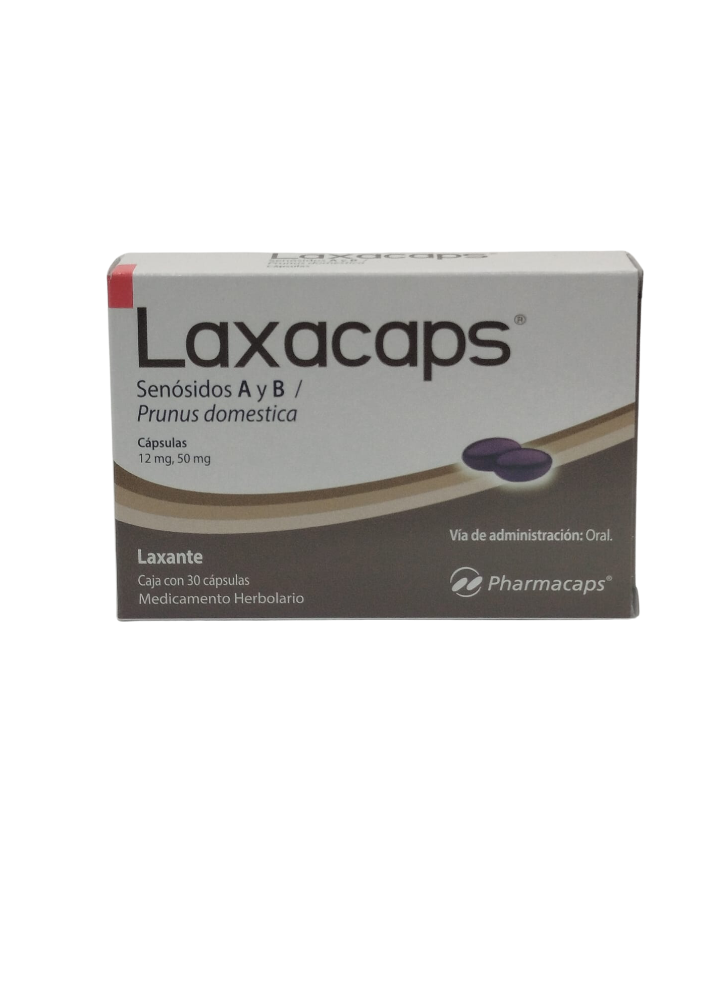 MEX-LAXACAPS 30 PERL 12\50MG