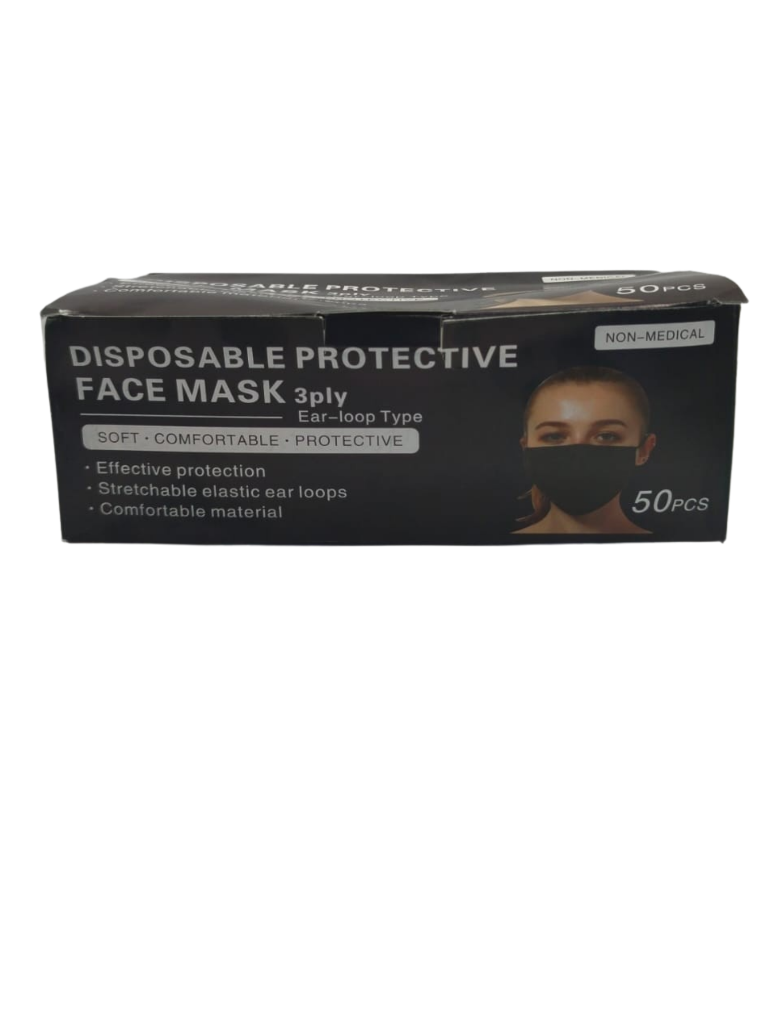 MC- DISPOSABLE  FACE MASK 50PCS