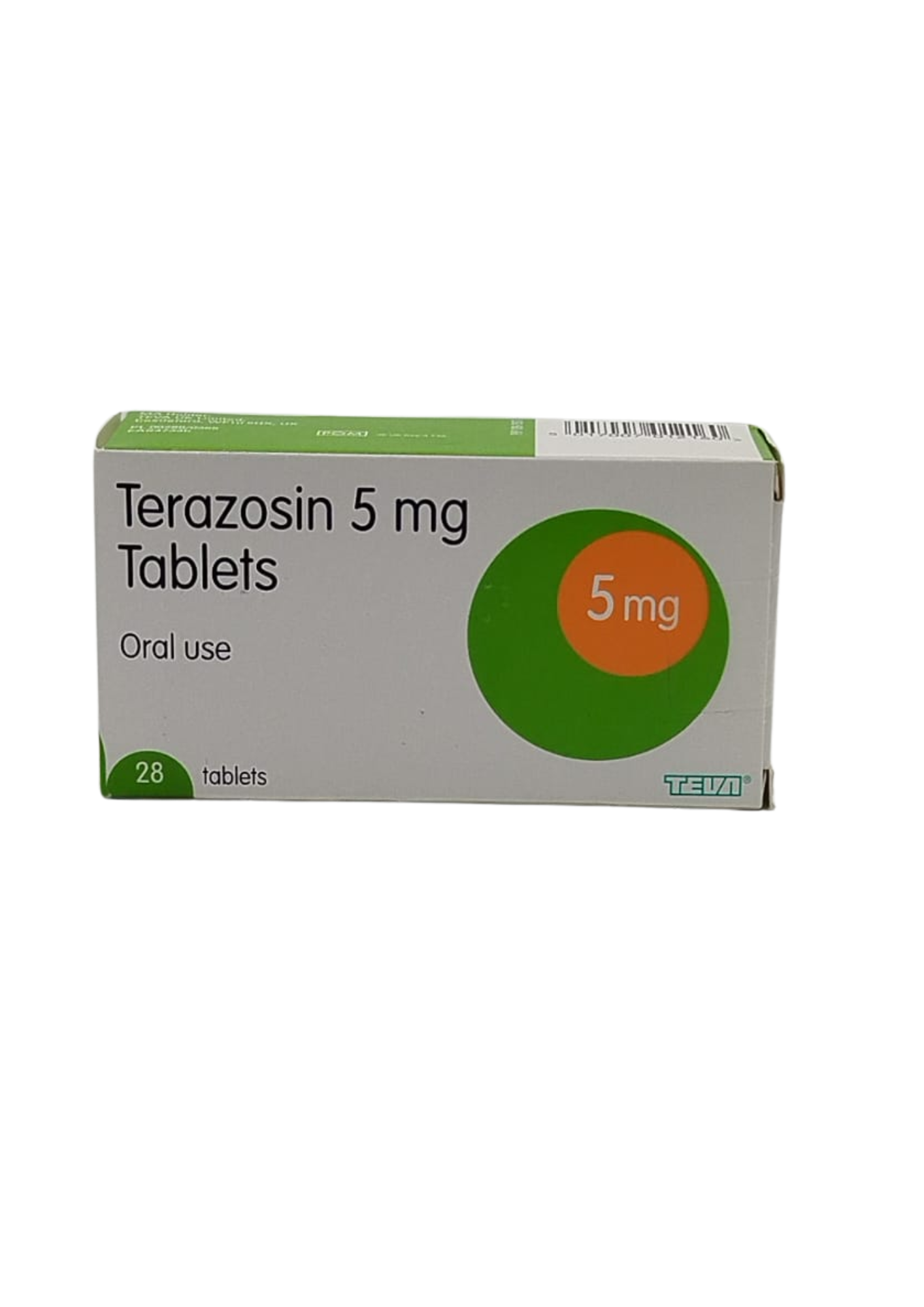 UK-TERAZOSIN 5MG X 28 TABS EXP-09\2026 (TEVA) GST