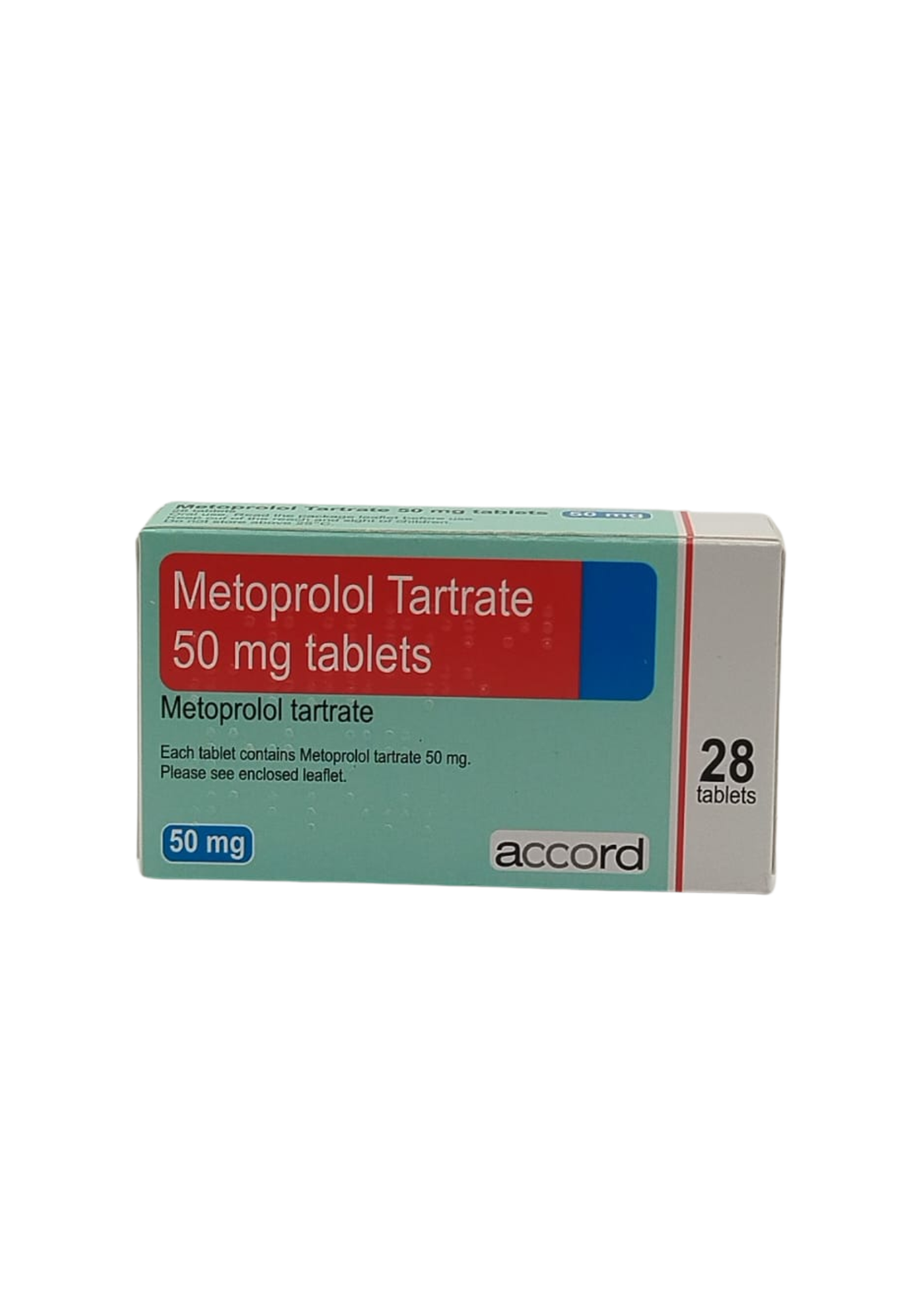 UK-METOPROLOL 50MG X 28 TABS EXP-04\2027 (ACCORD) GST