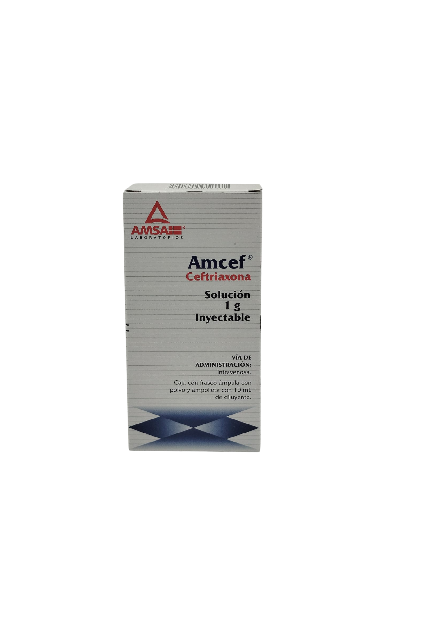 MEX-AMCEF I.V. 1G/10ML (INJECTABLE) EXP-12\2026 (AMSA) GST
