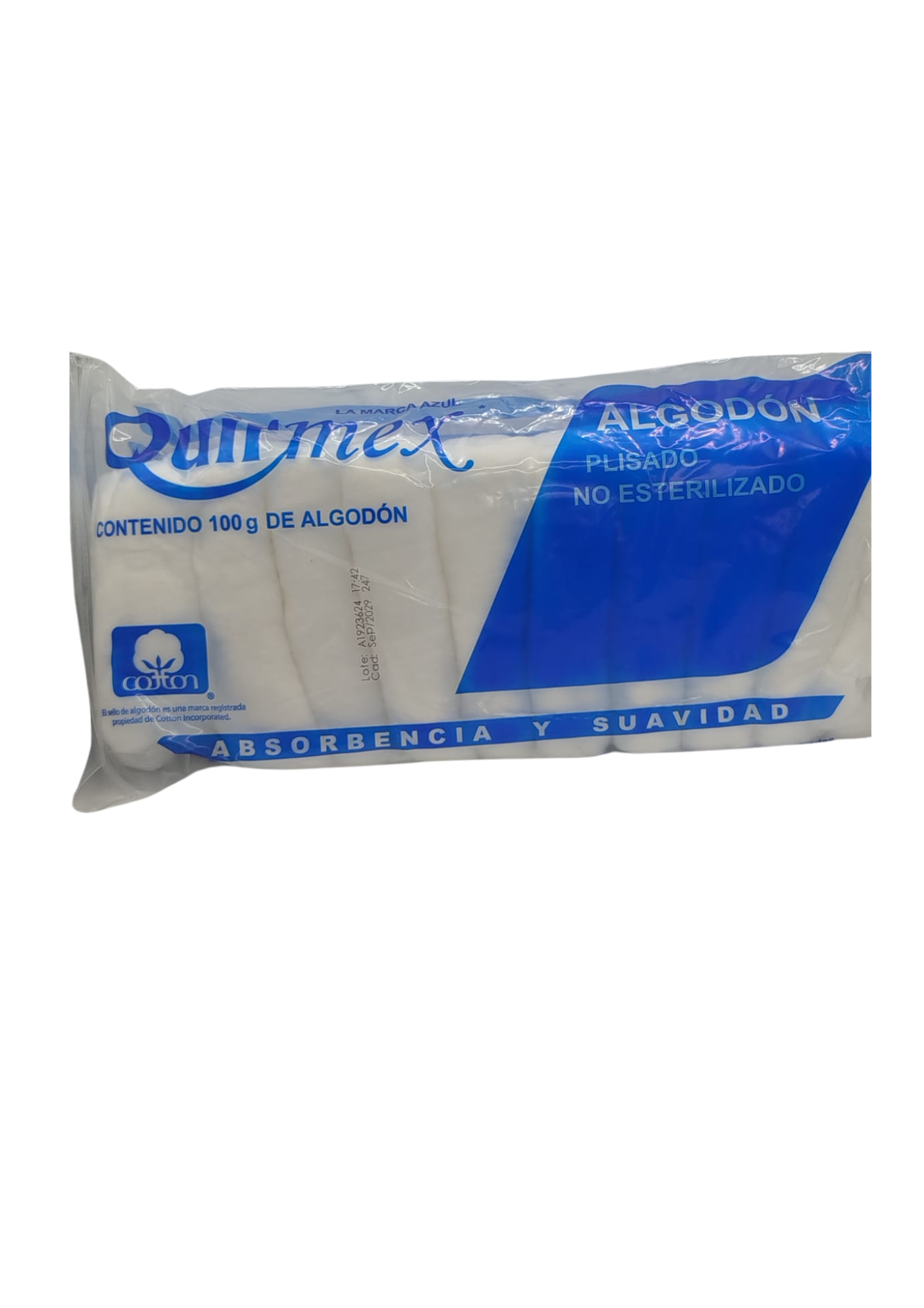 MEX-ALGODON PLISADO 100G EXP-09\2029 (QUIRMEX) GST