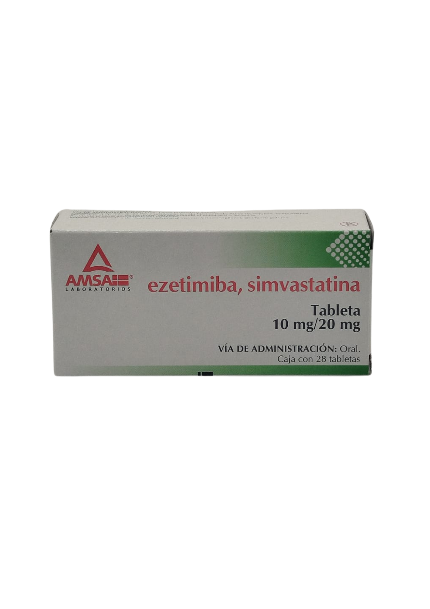 MEX-EZETIMIBA\SIMVASTA 10\20MG 28 TABS EXP-11\2026 (AMSA) GST