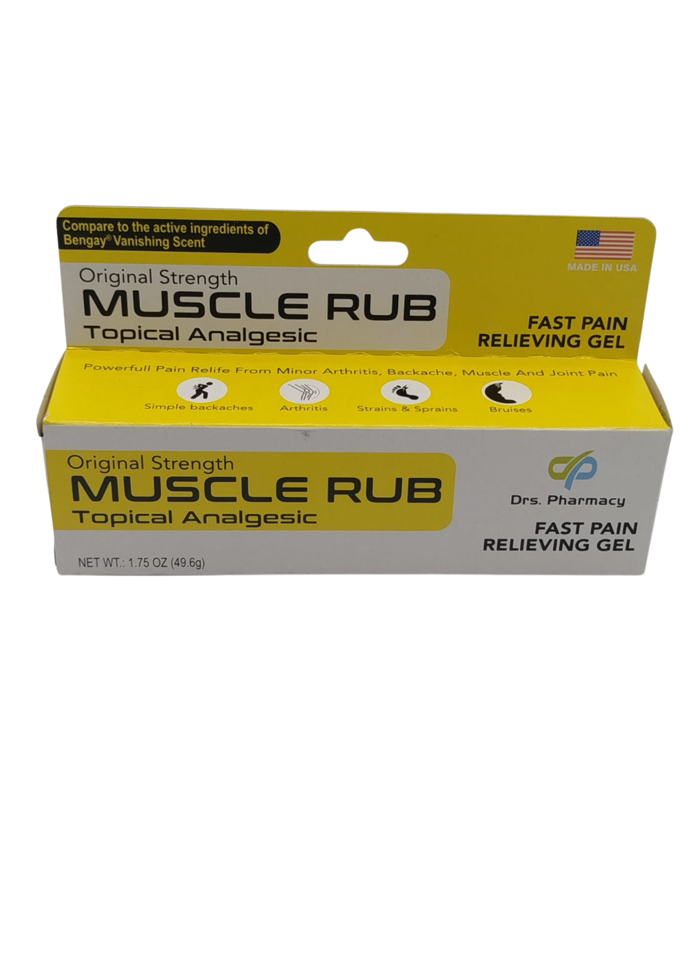MC-MUSCLE RUB 1.75 OZ EXP-12\2026  (DRA. PHARMACY) NT