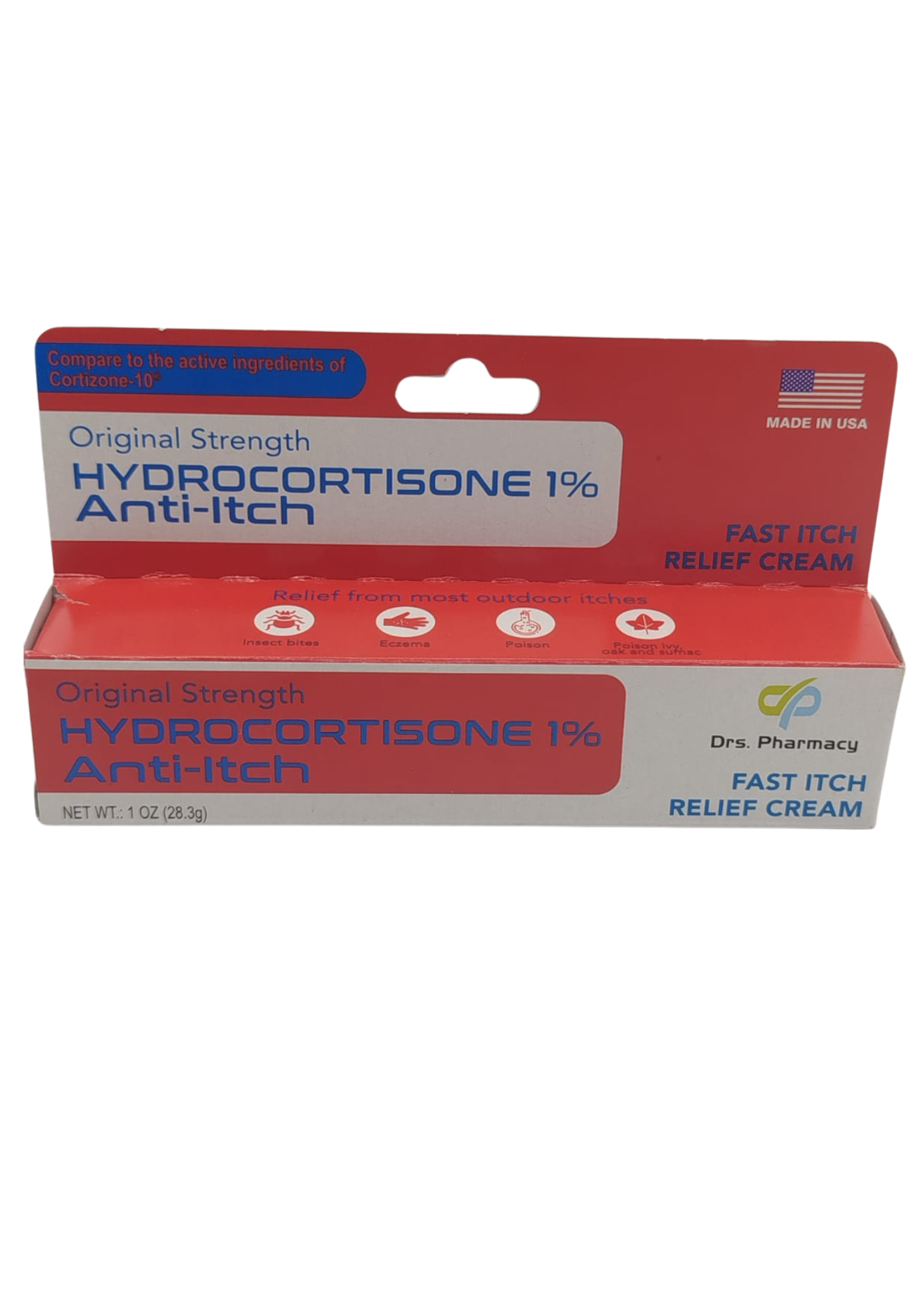 MC-HYDROCORTISONE 1% ANTI-ITCH 1 OZ EXP-04\2027 (DRS. PHARMACY) NT