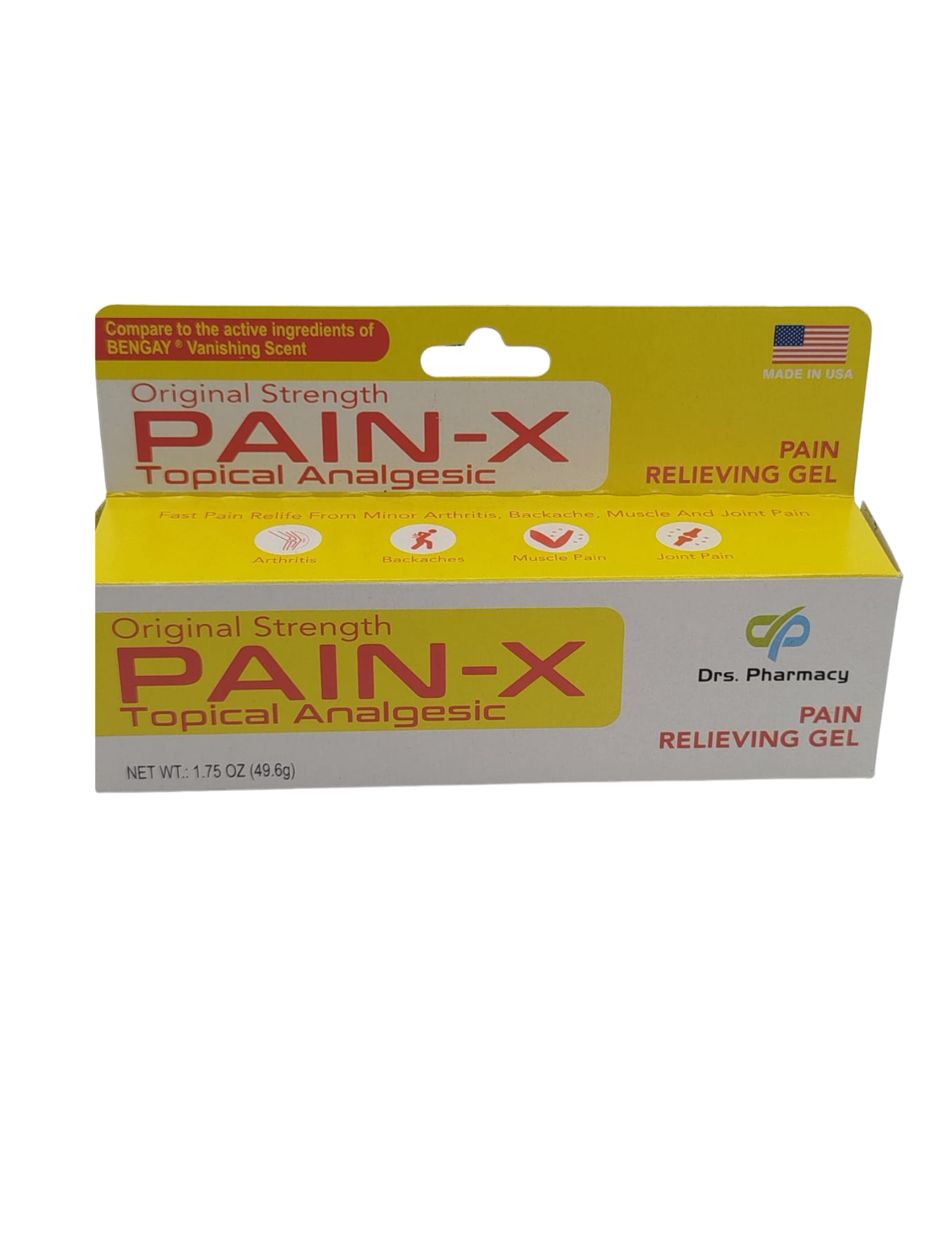 MC-PAIN-X 1.75 OZ EXP-11\2026 (DRS.PHARMACY) NT