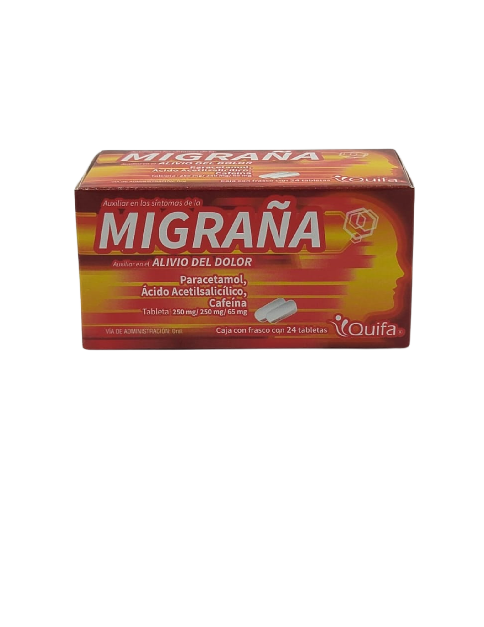 MEX-MIGRANA 250\250\65MG X 24 TABS