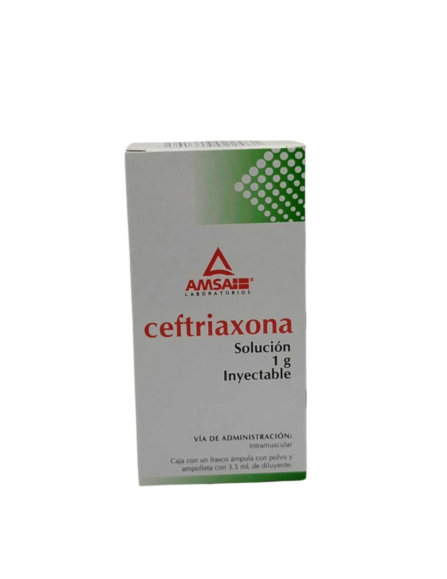 MEX-CEFTRIAXONA I.M 1G\305ML 1FA