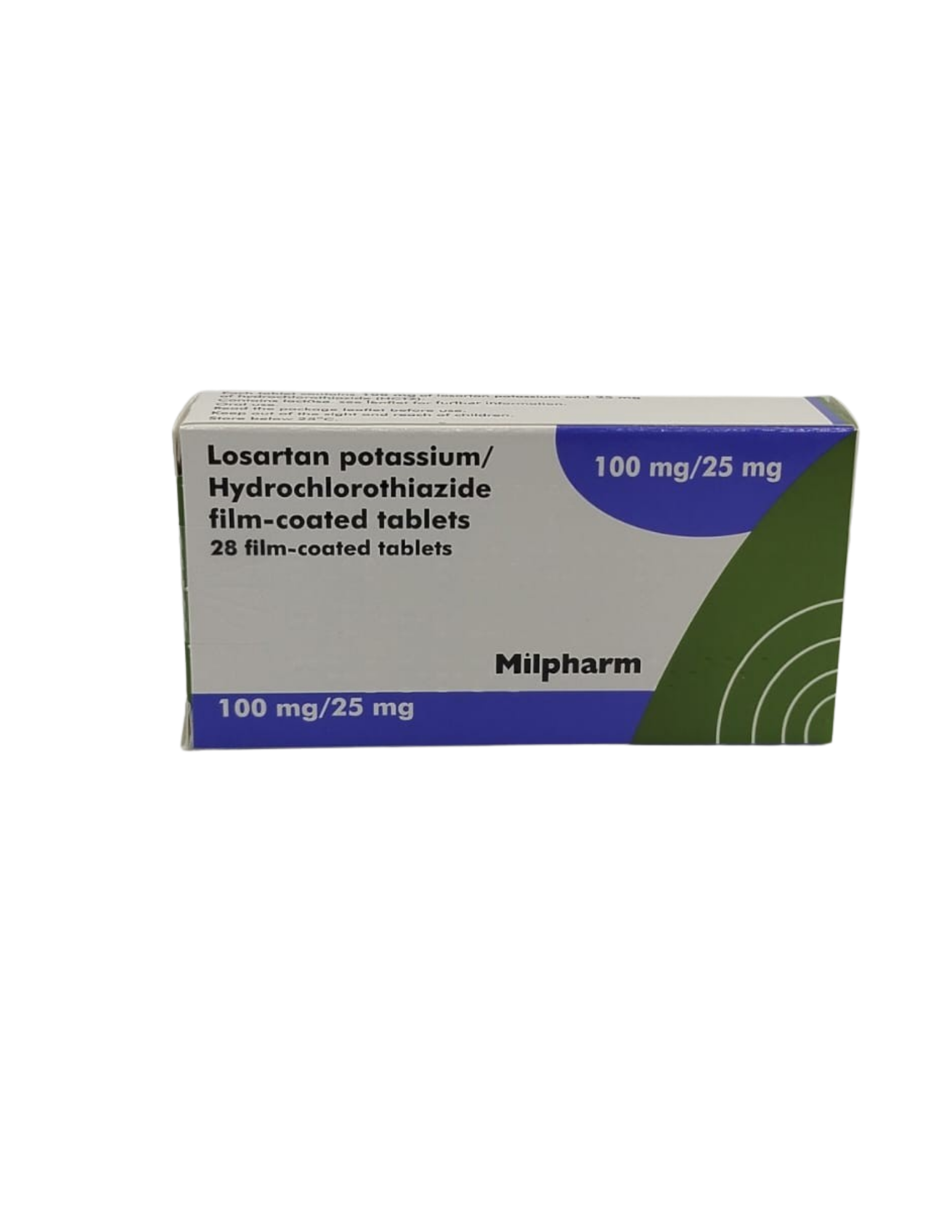 UK-LOSARTAN 100\25MG HCTZ (MILPHARMA) EXP-03\2027