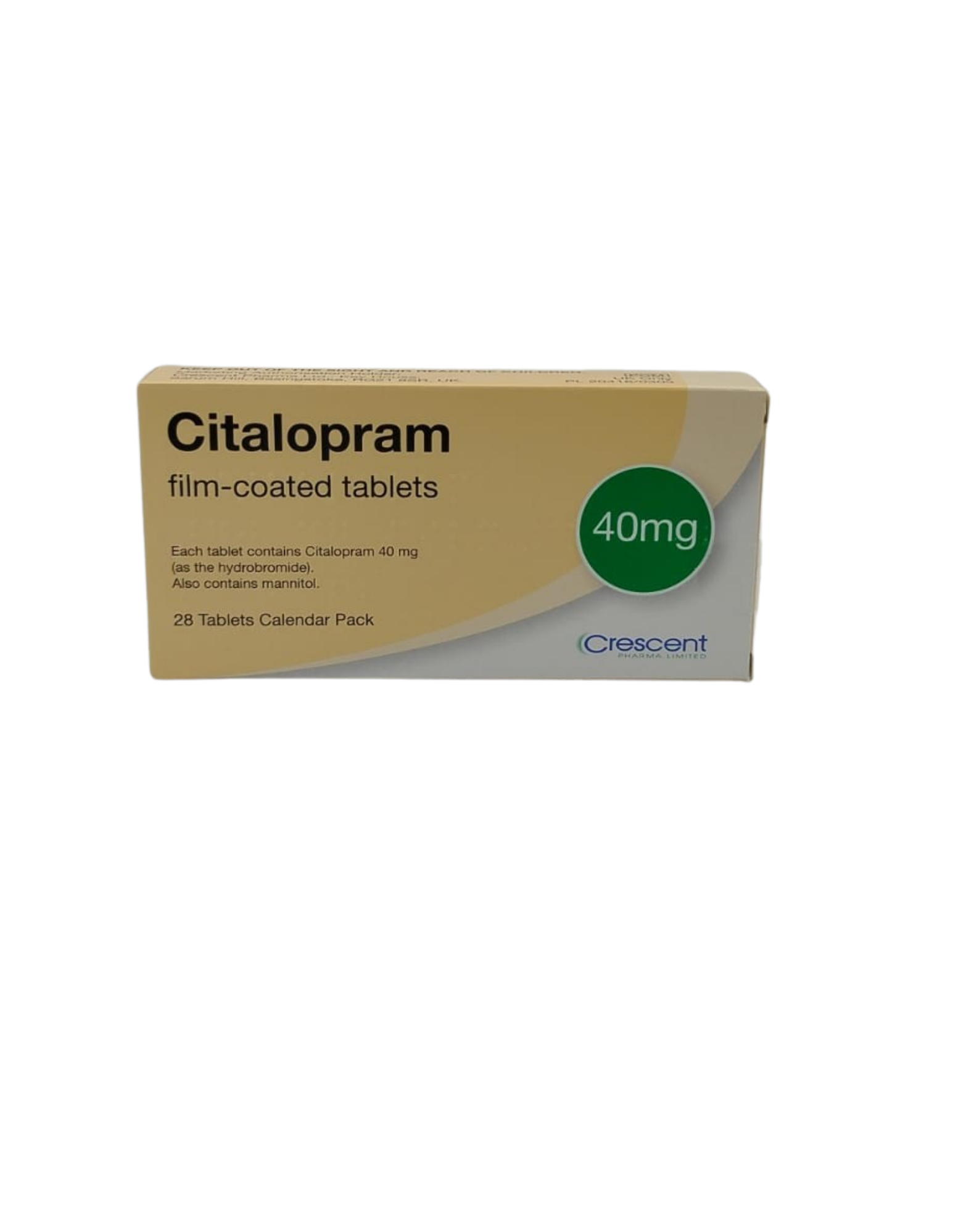 UK-CITALOPRAM 40MG X 28'S (CRESCENT) EXP-10\2027
